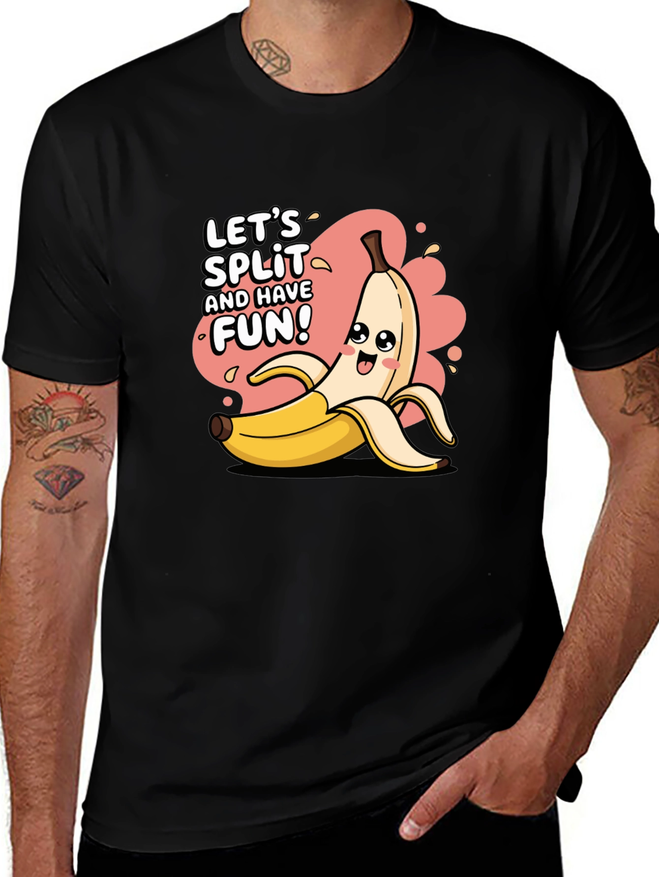 Variant 9 of Funny Banana Graphic T-Shirt