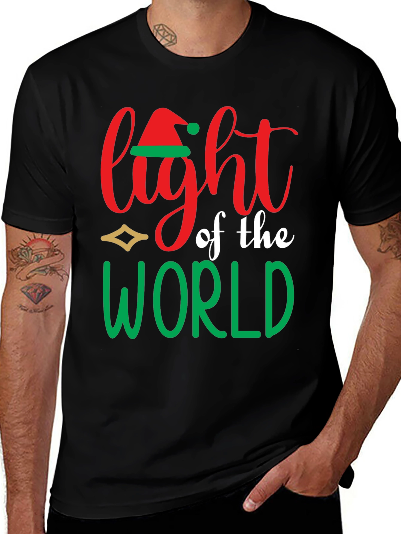 Light of the World Holiday Graphic Tee