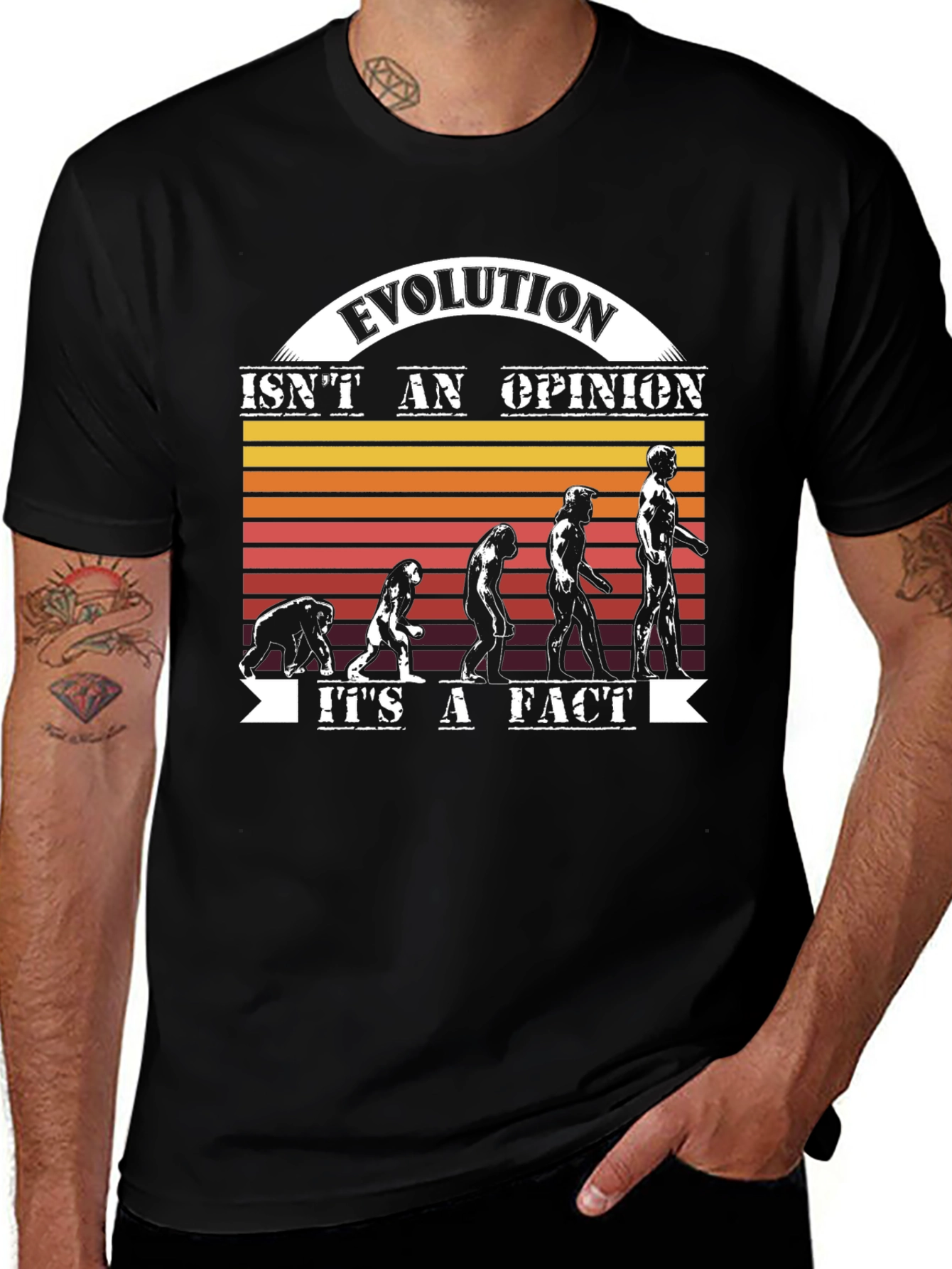 Variant 9 of Evolution Fact T-Shirt - Unisex Graphic Tee