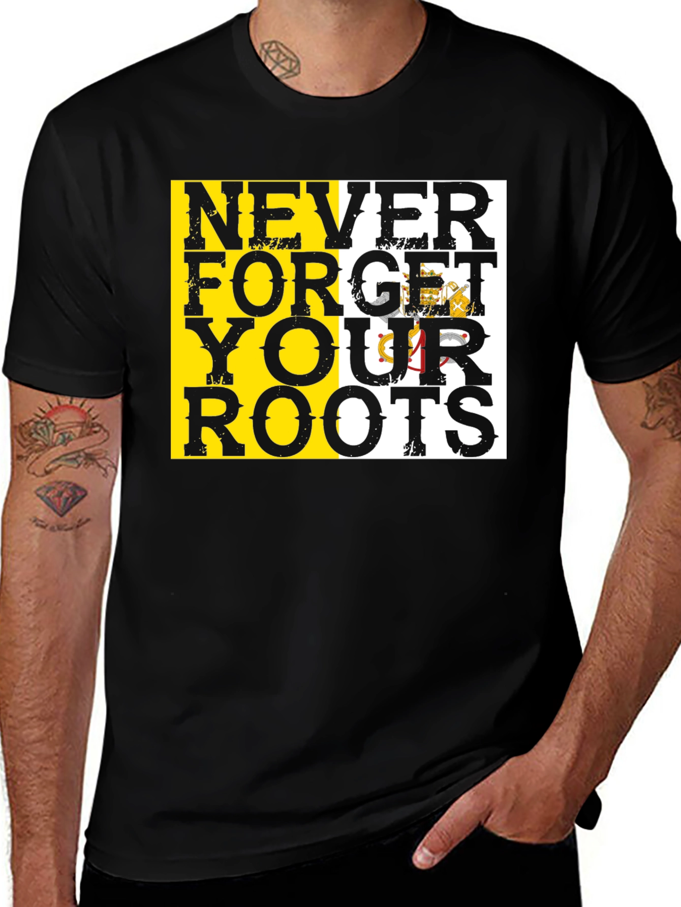 Never Forget Your Roots Maltese T-Shirt