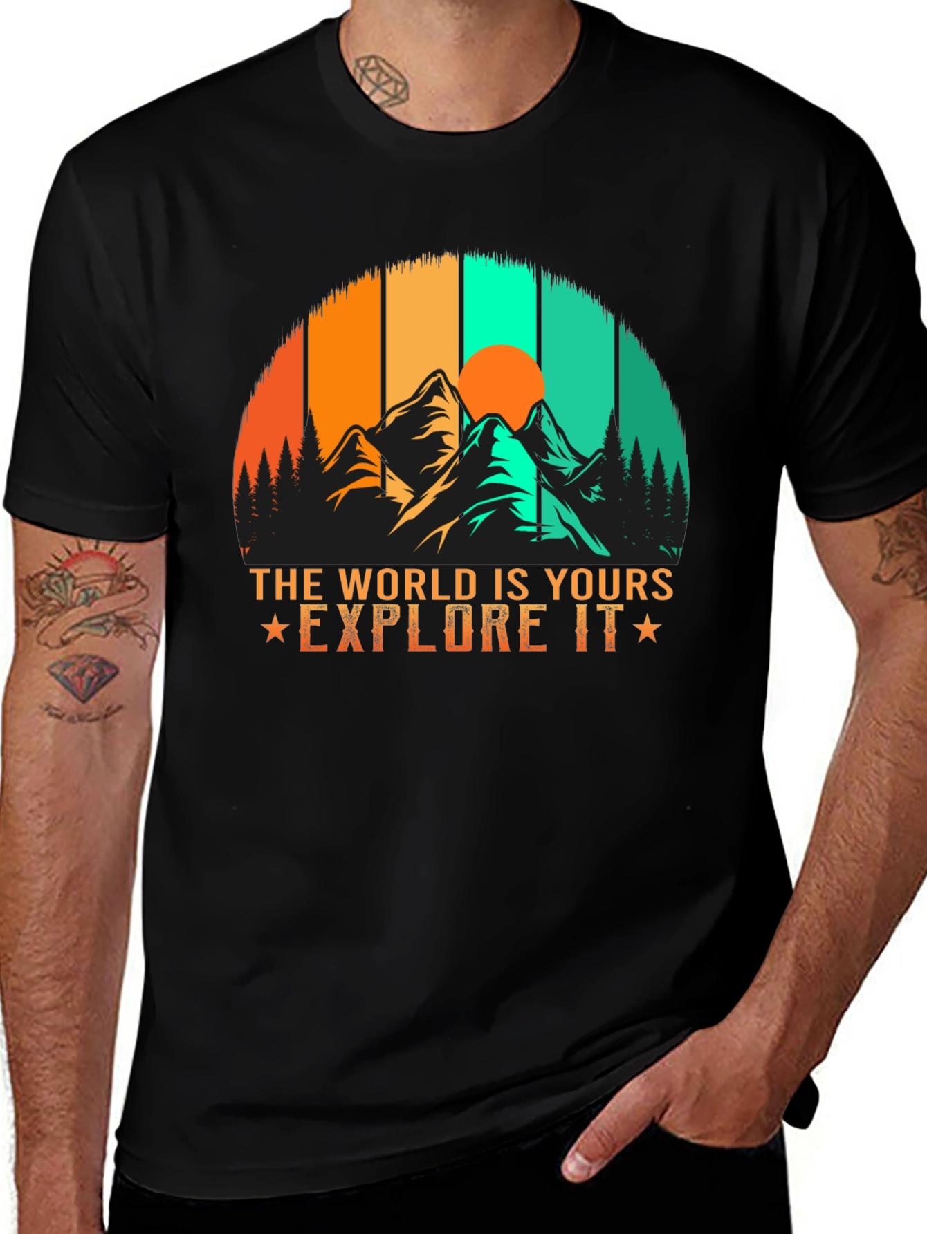 Variant 27 of Explore the World T-Shirt