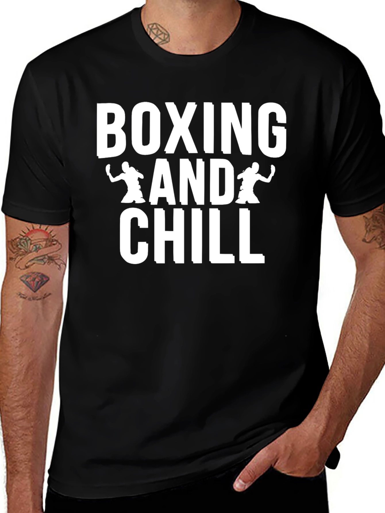 Variant 29 of Boxing and Chill Graphic Tee