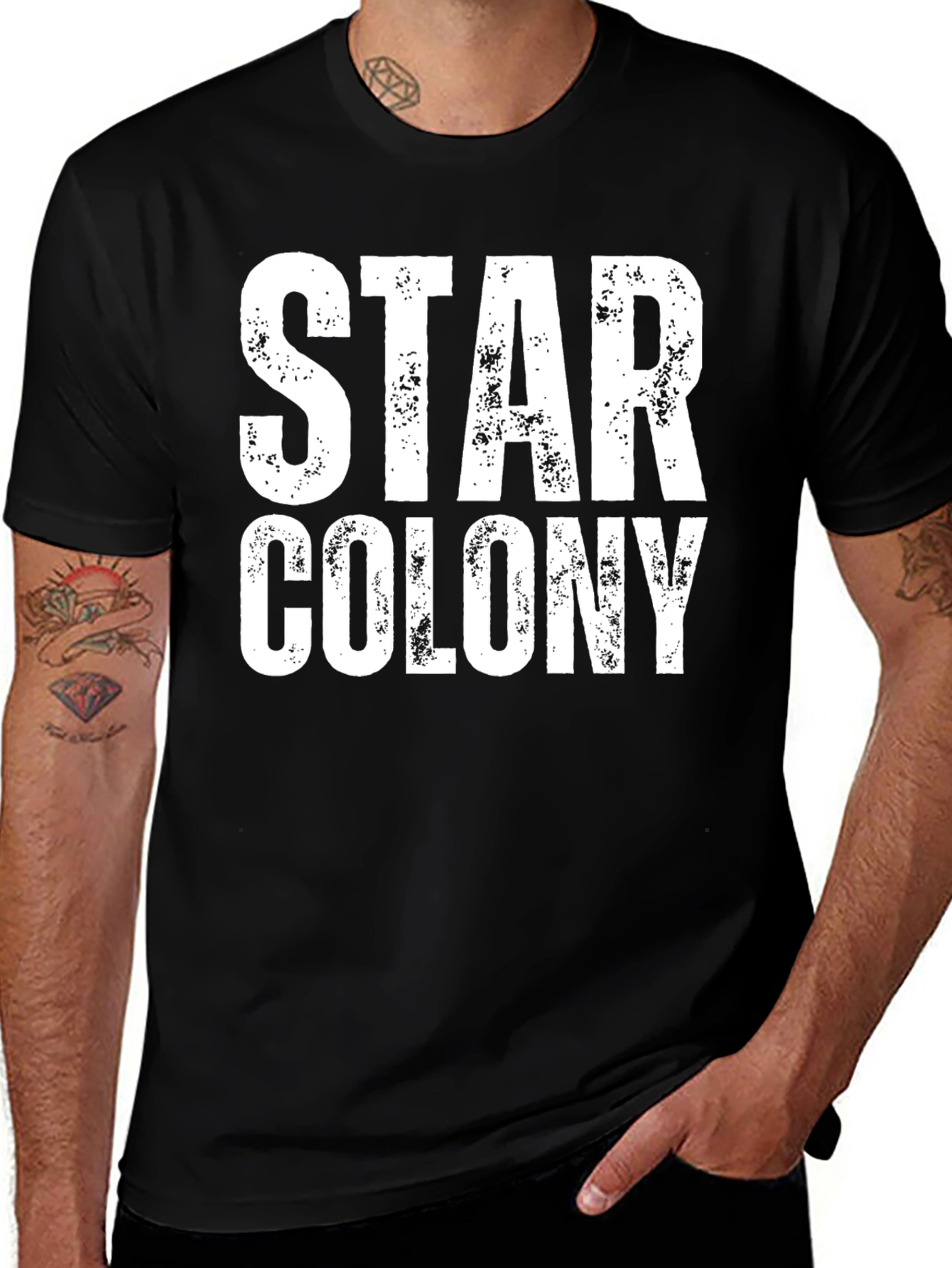 Variant 10 of Star Colony Graphic T-Shirt