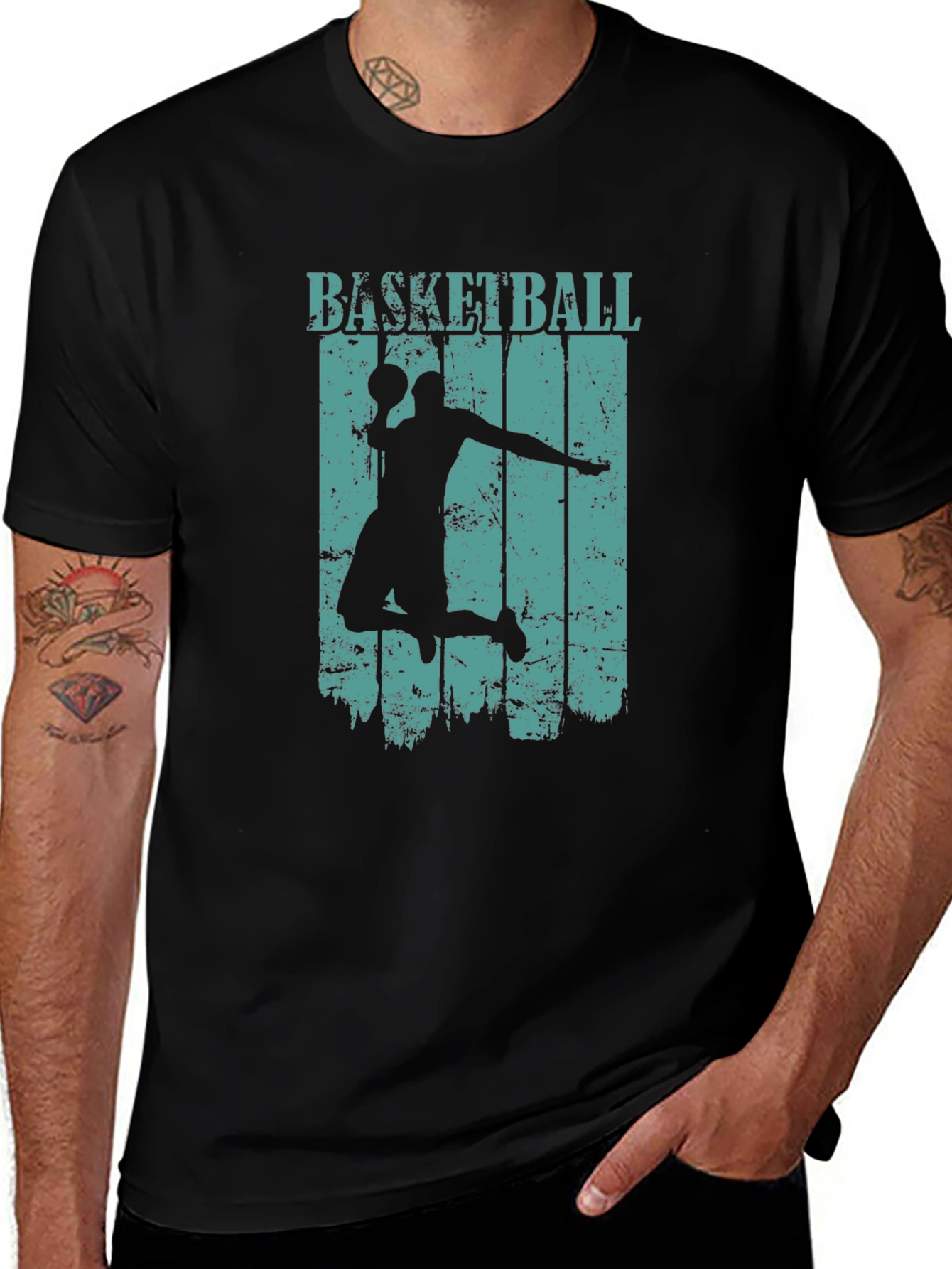 Variant 30 of Basketball Graphic Print T-Shirt
