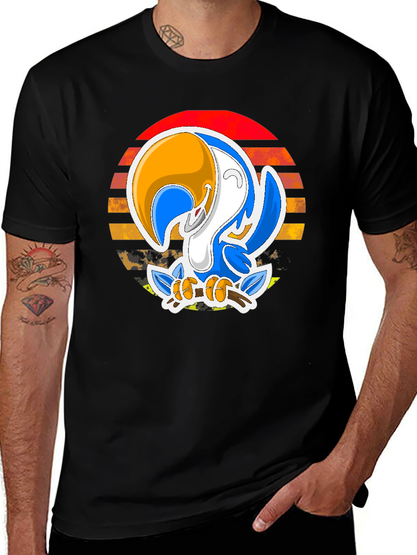 Variant 30 of Retro Toucan T-Shirt