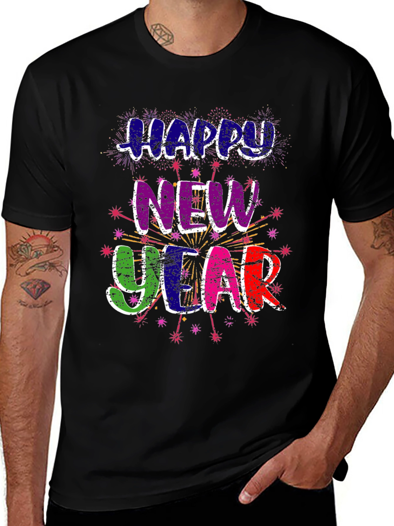 Happy New Year Graphic Tee