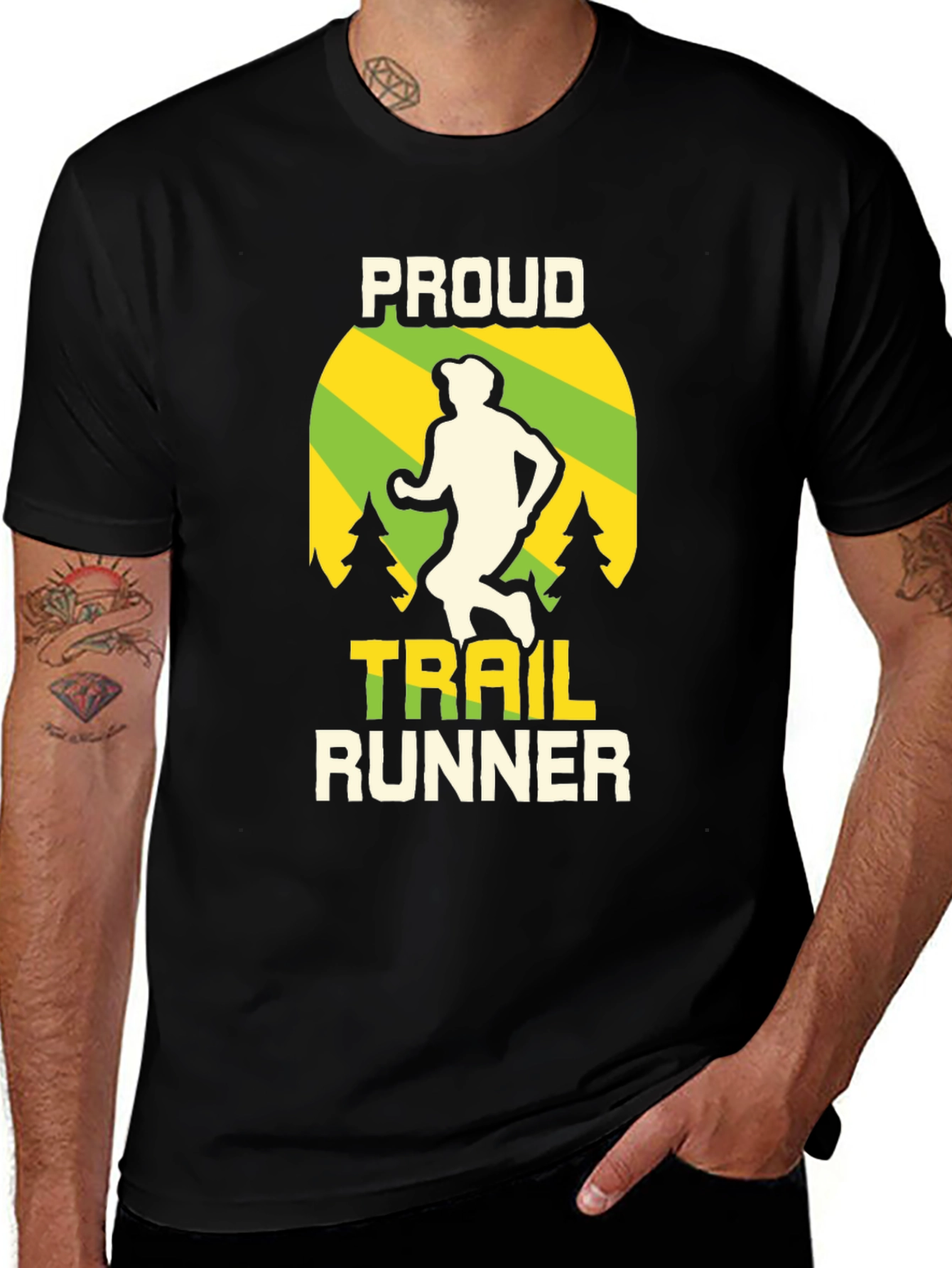 Proud Trail Runner Graphic Tee