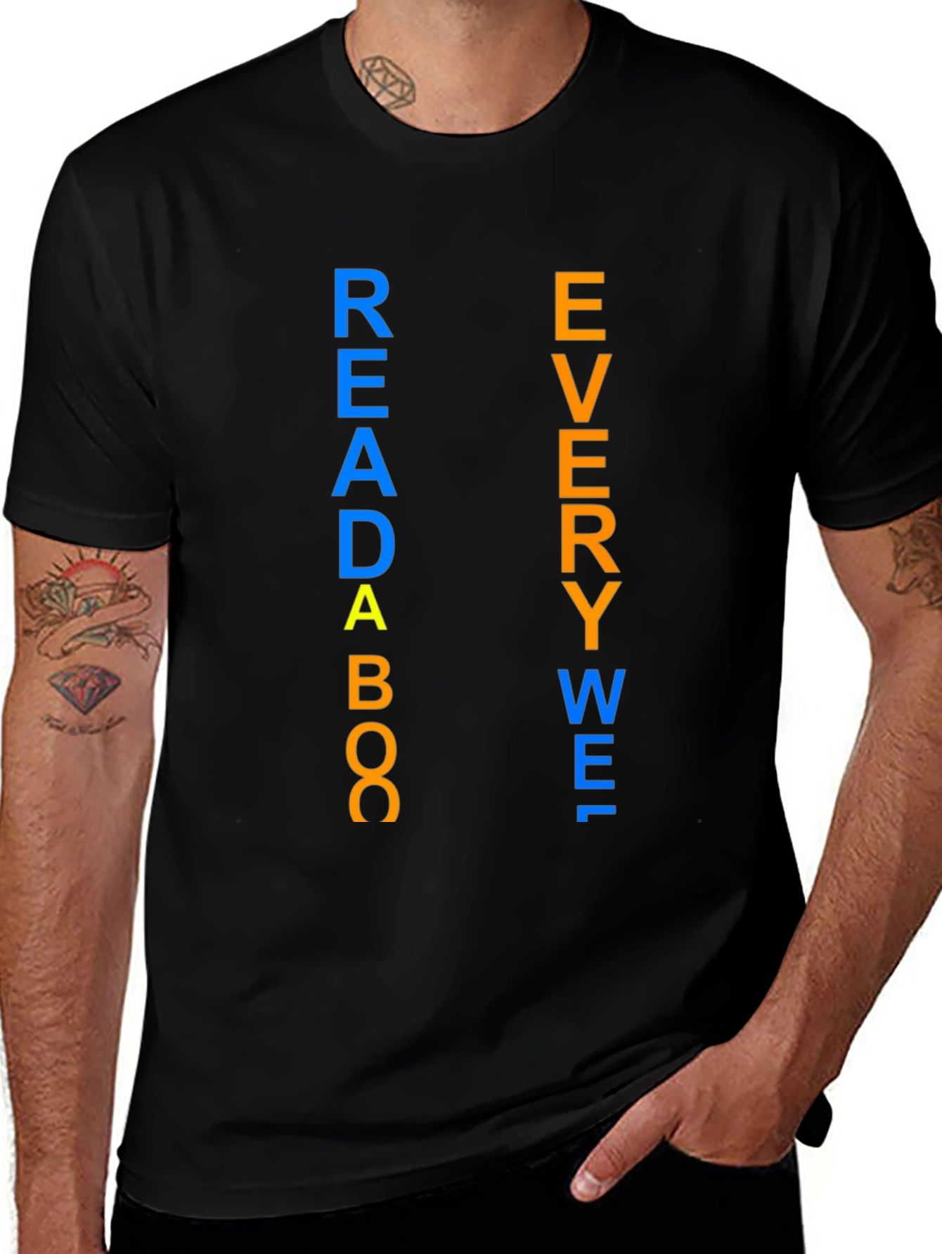 Variant 13 of Read A Book Everyday T-Shirt