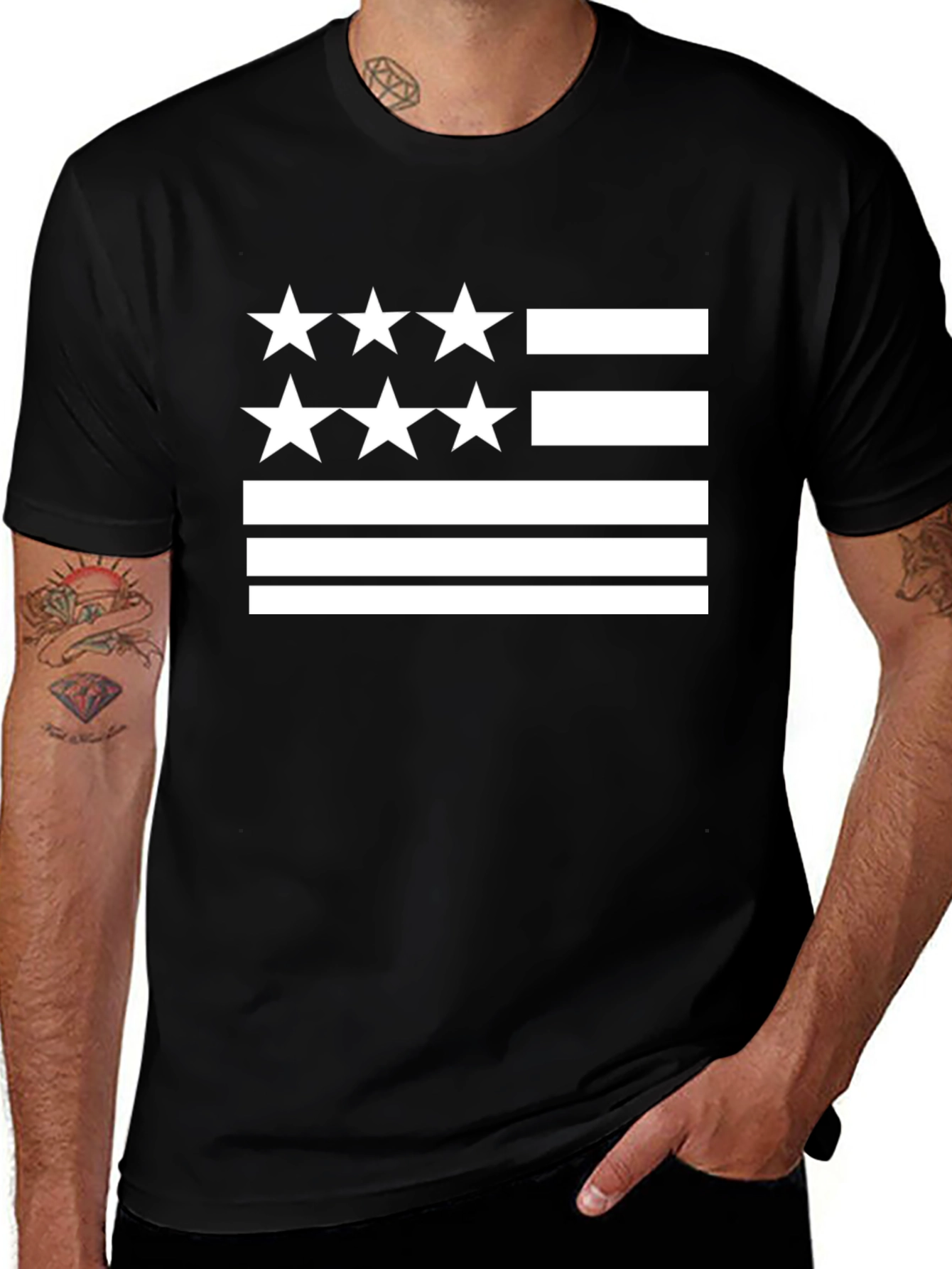 Variant 6 of Seven Stars & Stripes T-Shirt