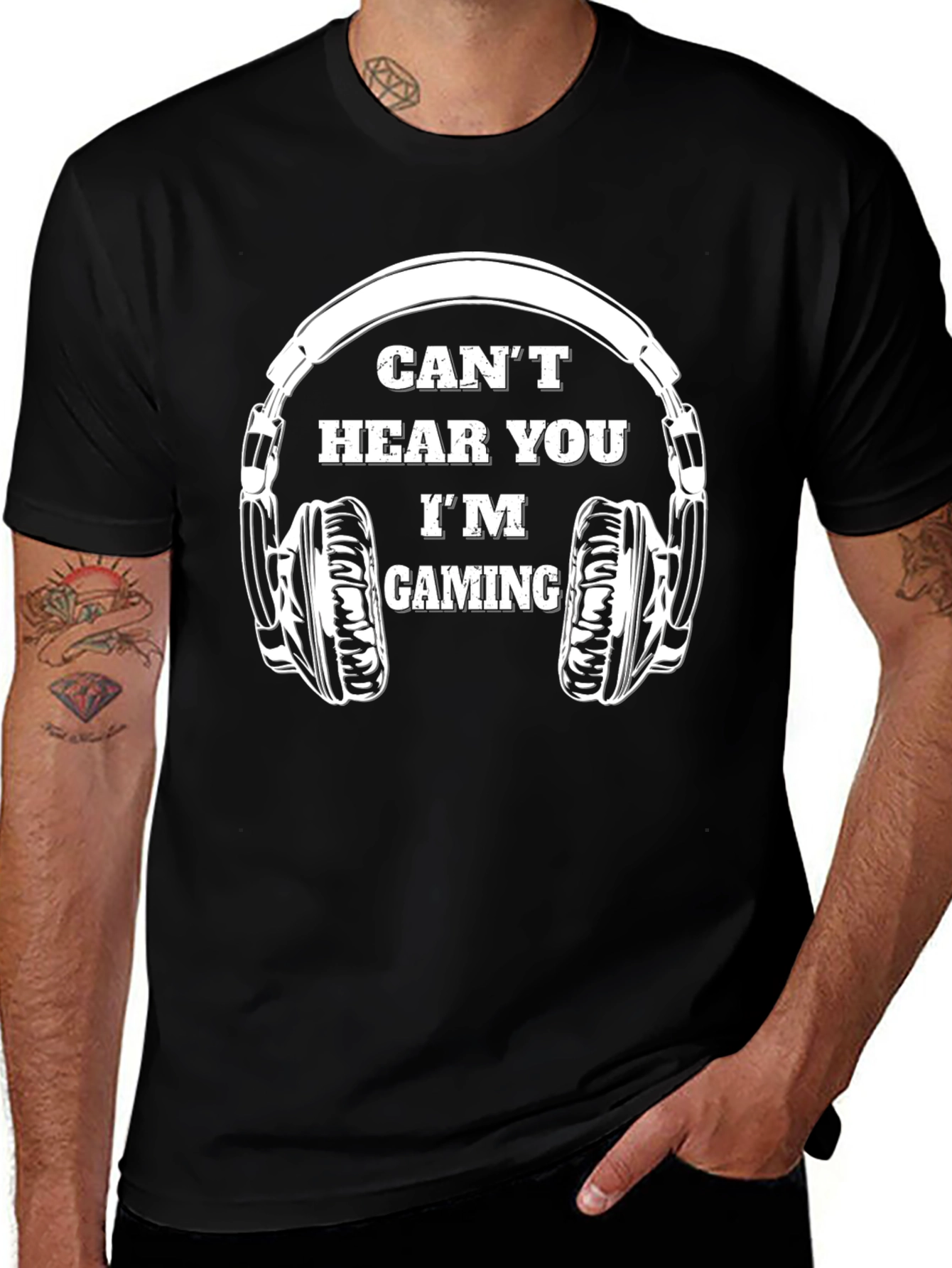 Variant 28 of Can't Hear You Gaming T-Shirt