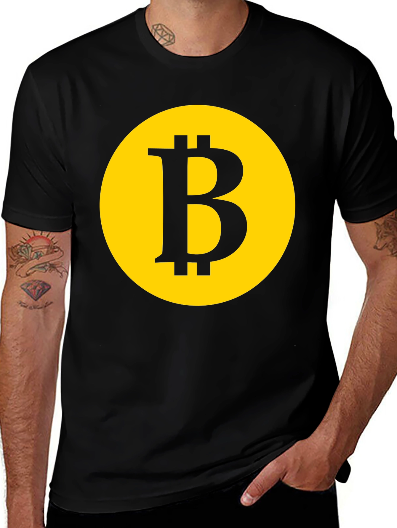 Bitcoin BTC Cryptocurrency T-Shirt