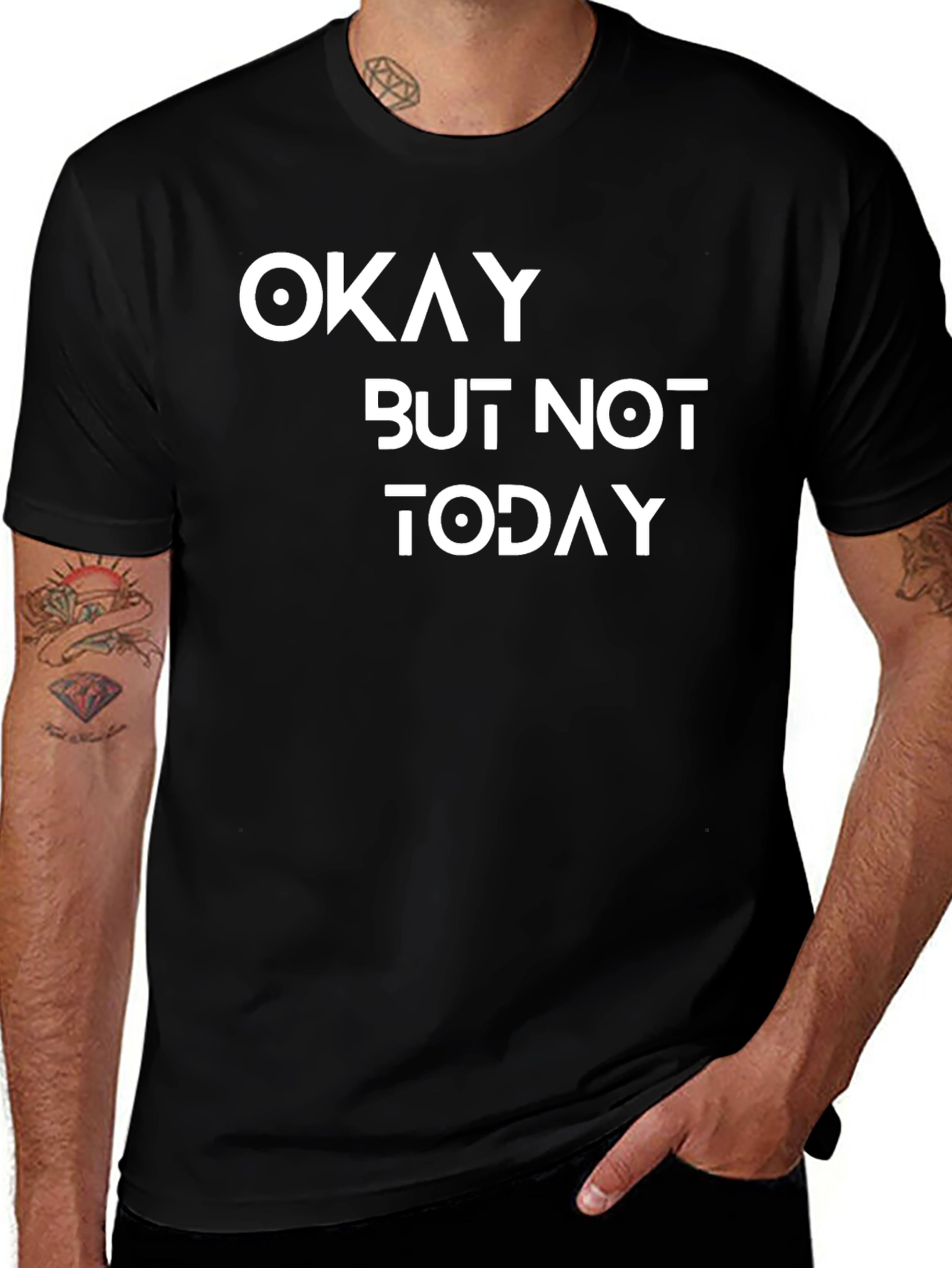 Variant 4 of Okay But Not Today Graphic Tee
