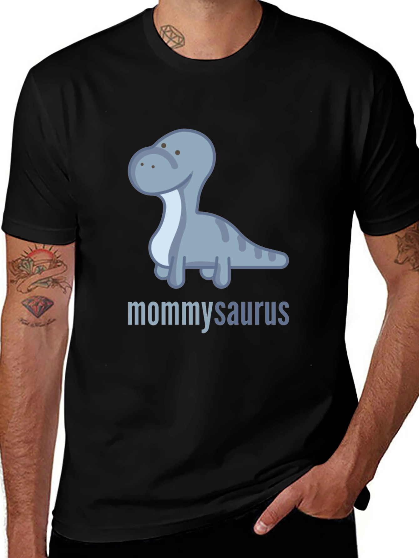 Variant 25 of Mommysaurus Dinosaur Graphic T-Shirt