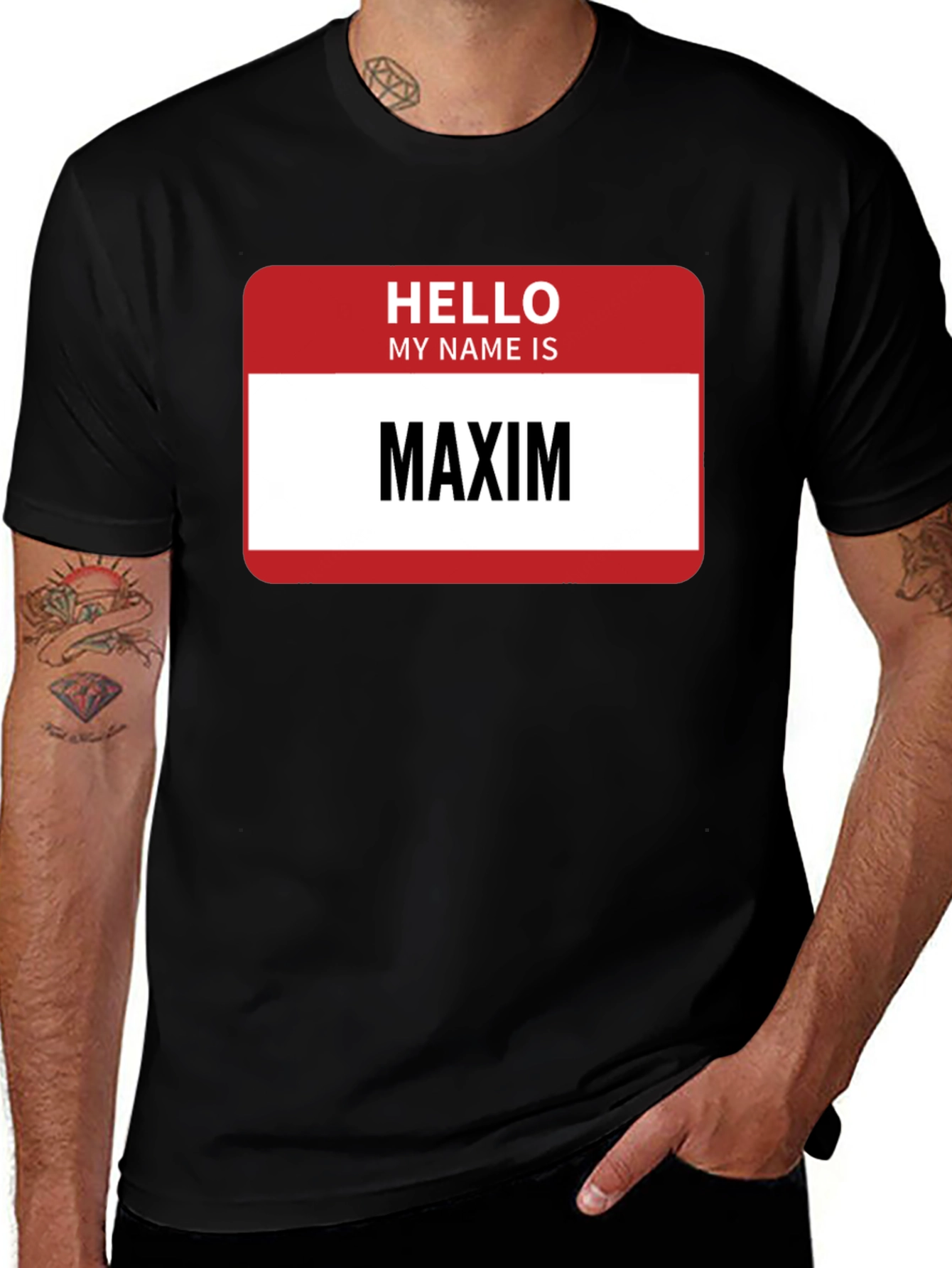 Hello My Name Is Maxim T-Shirt