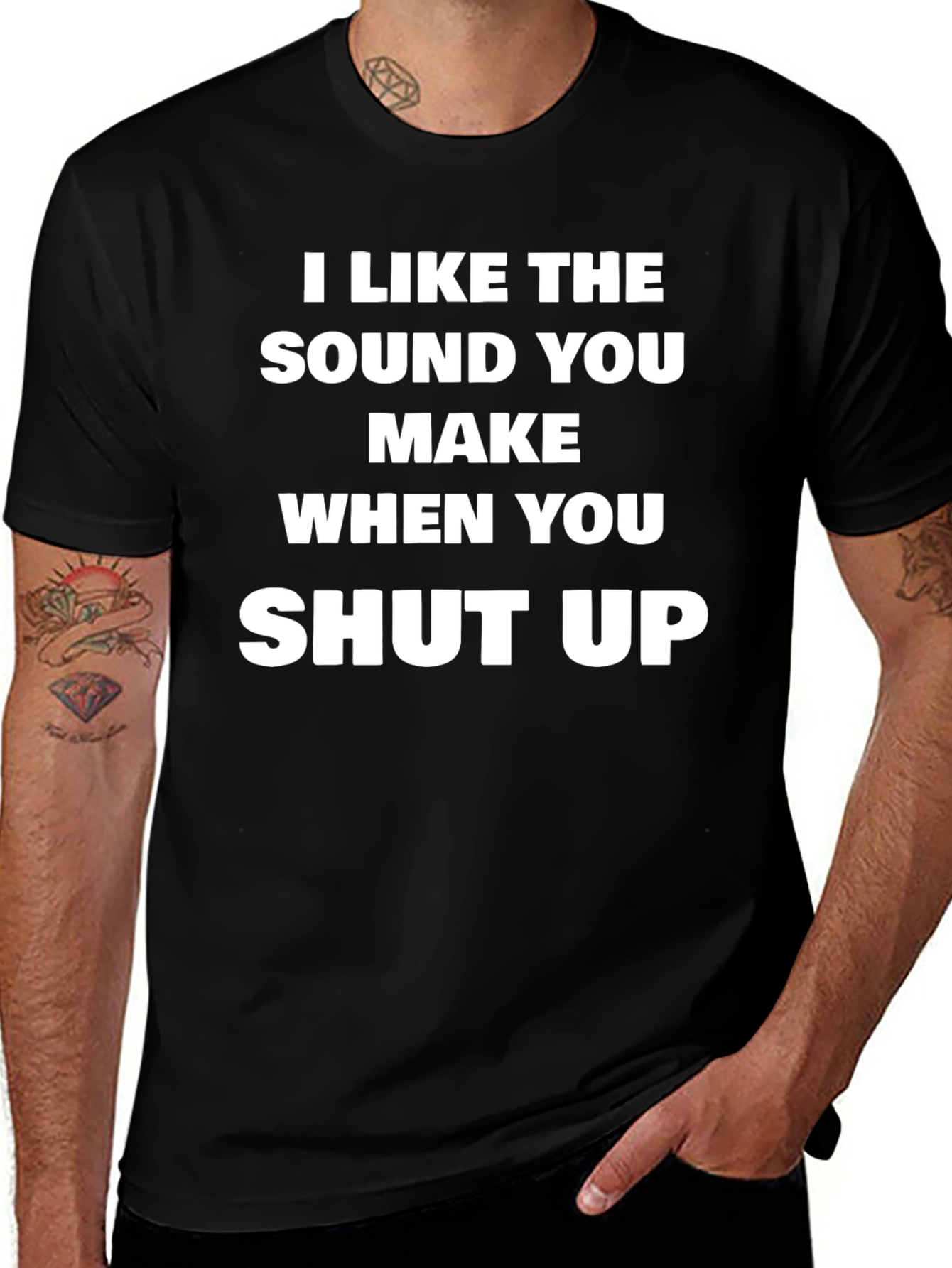 Variant 29 of I Like The Sound T-Shirt - Humorous Slogan Tee
