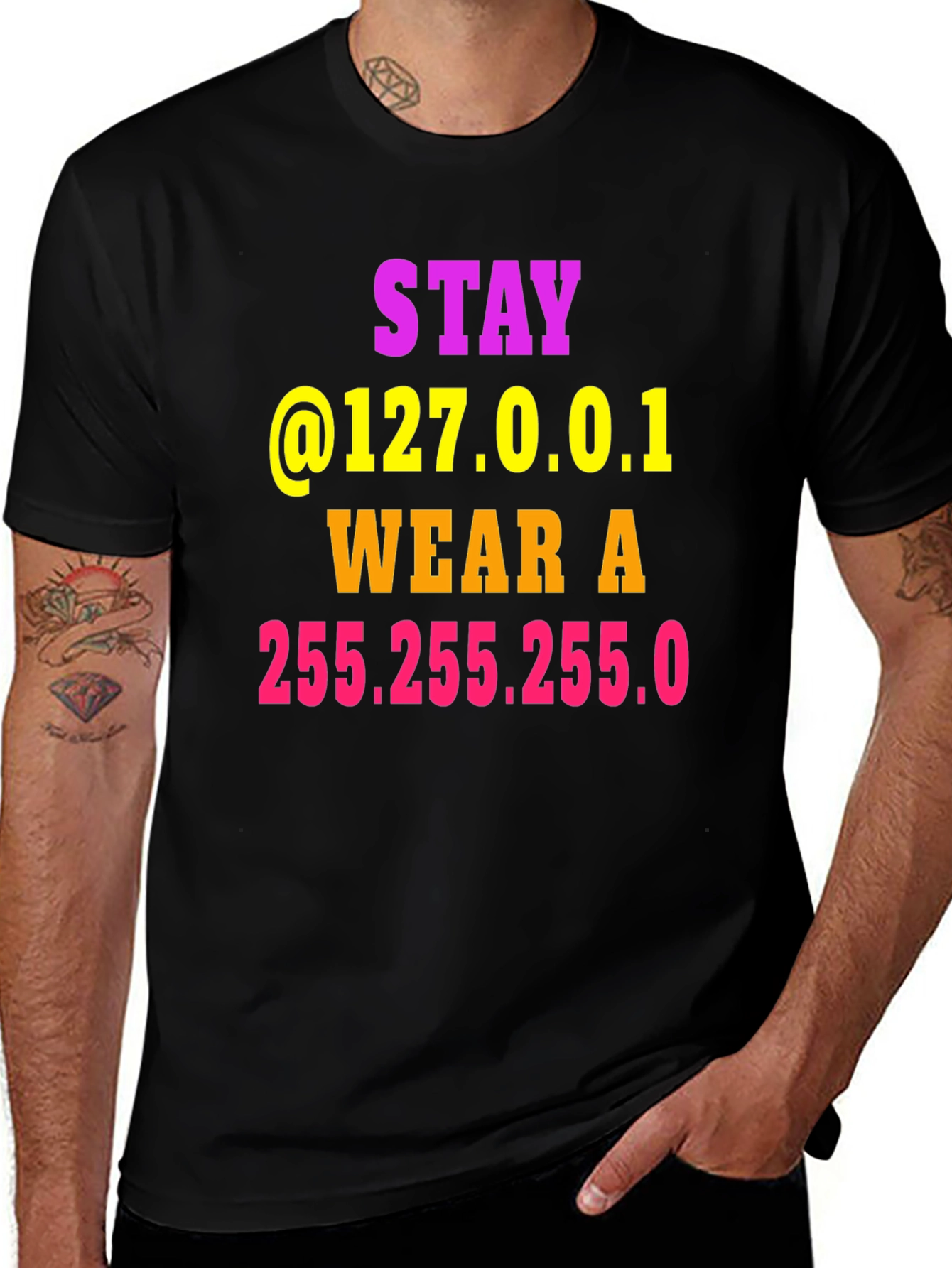 Variant 8 of Stay Home T-Shirt - Network Humor Tee