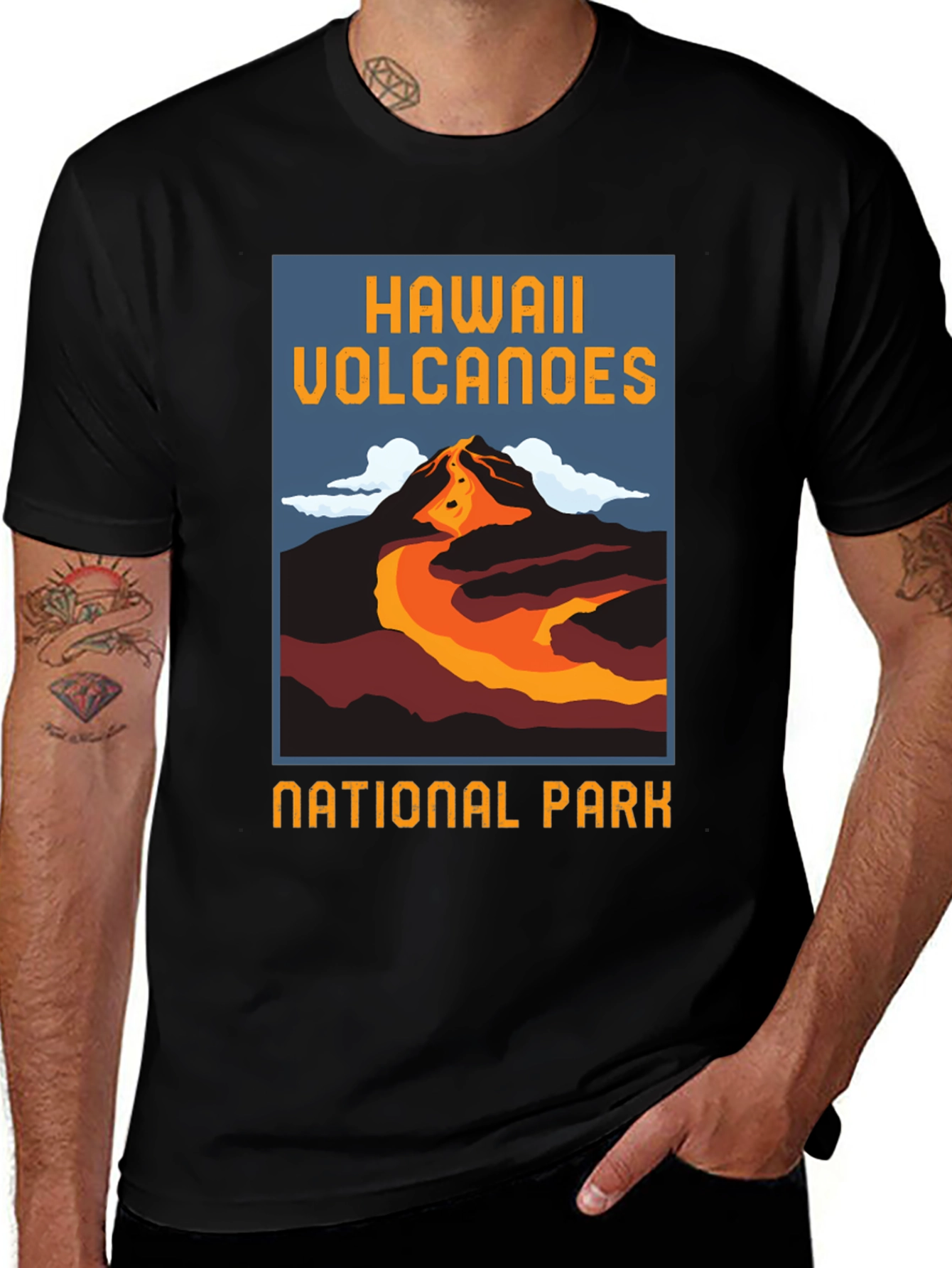Variant 14 of Hawaii Volcanoes National Park Graphic Tee