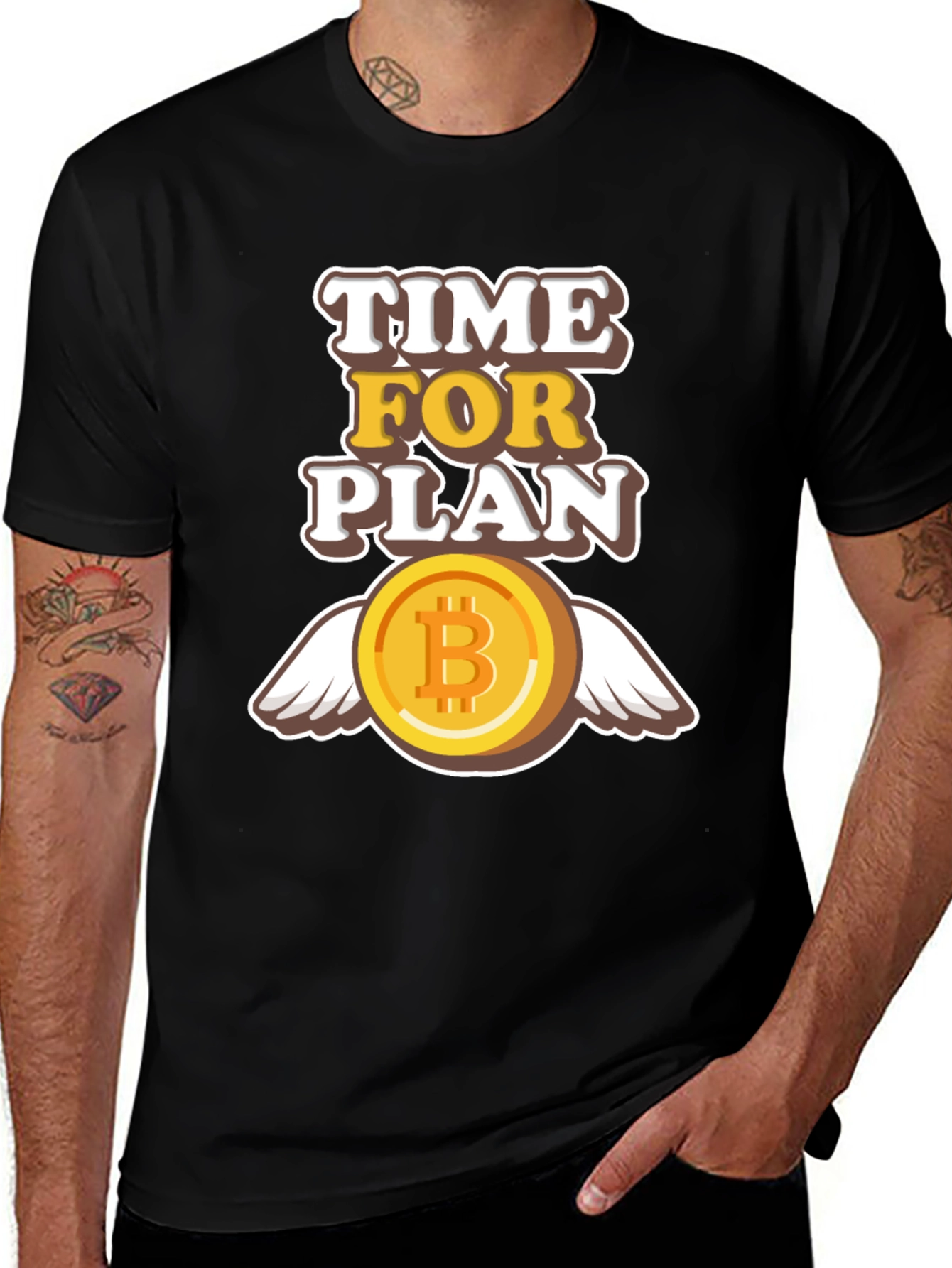 Variant 13 of Time For Plan Bitcoin T-Shirt