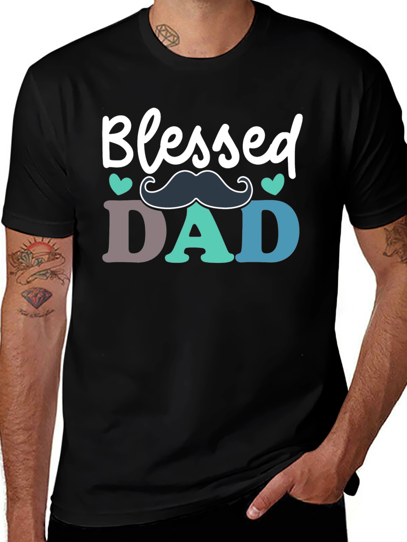 Blessed Dad T-Shirt - Father's Day Gift