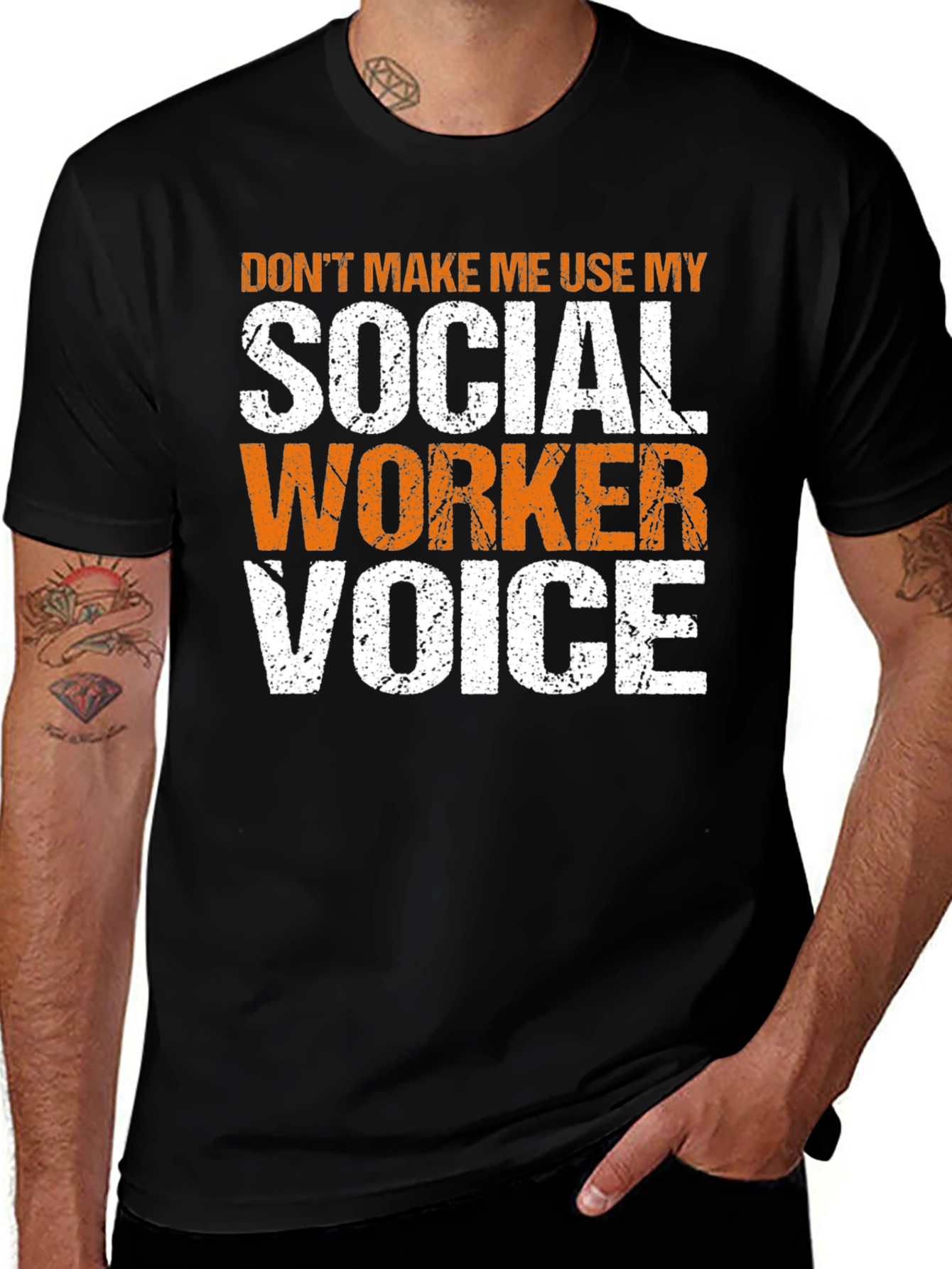 Variant 14 of Social Worker Voice T-Shirt