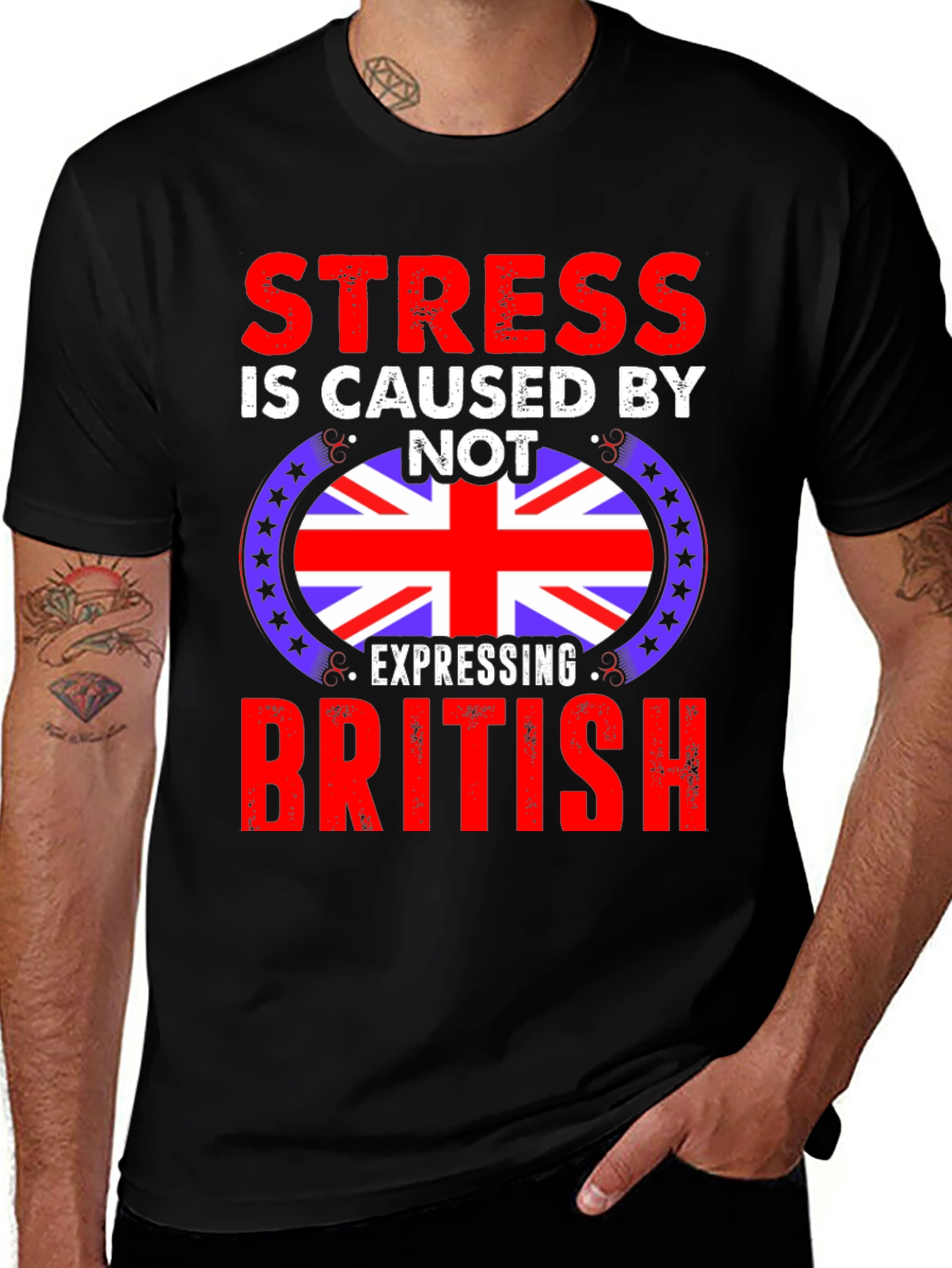 Funny British Pride T-Shirt - Express Yourself!