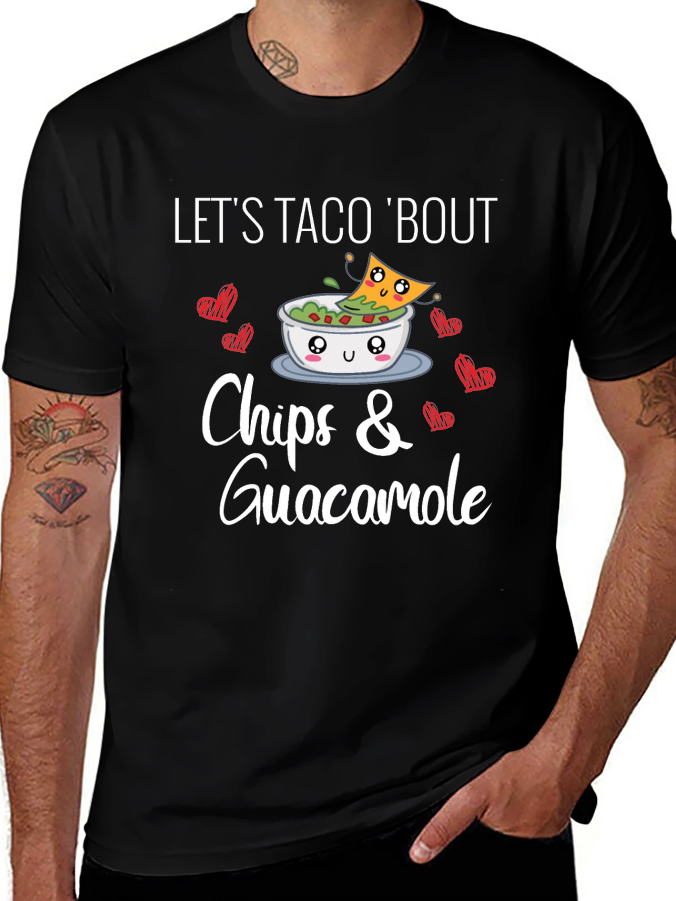 Let's Taco 'Bout Chips & Guacamole T-Shirt