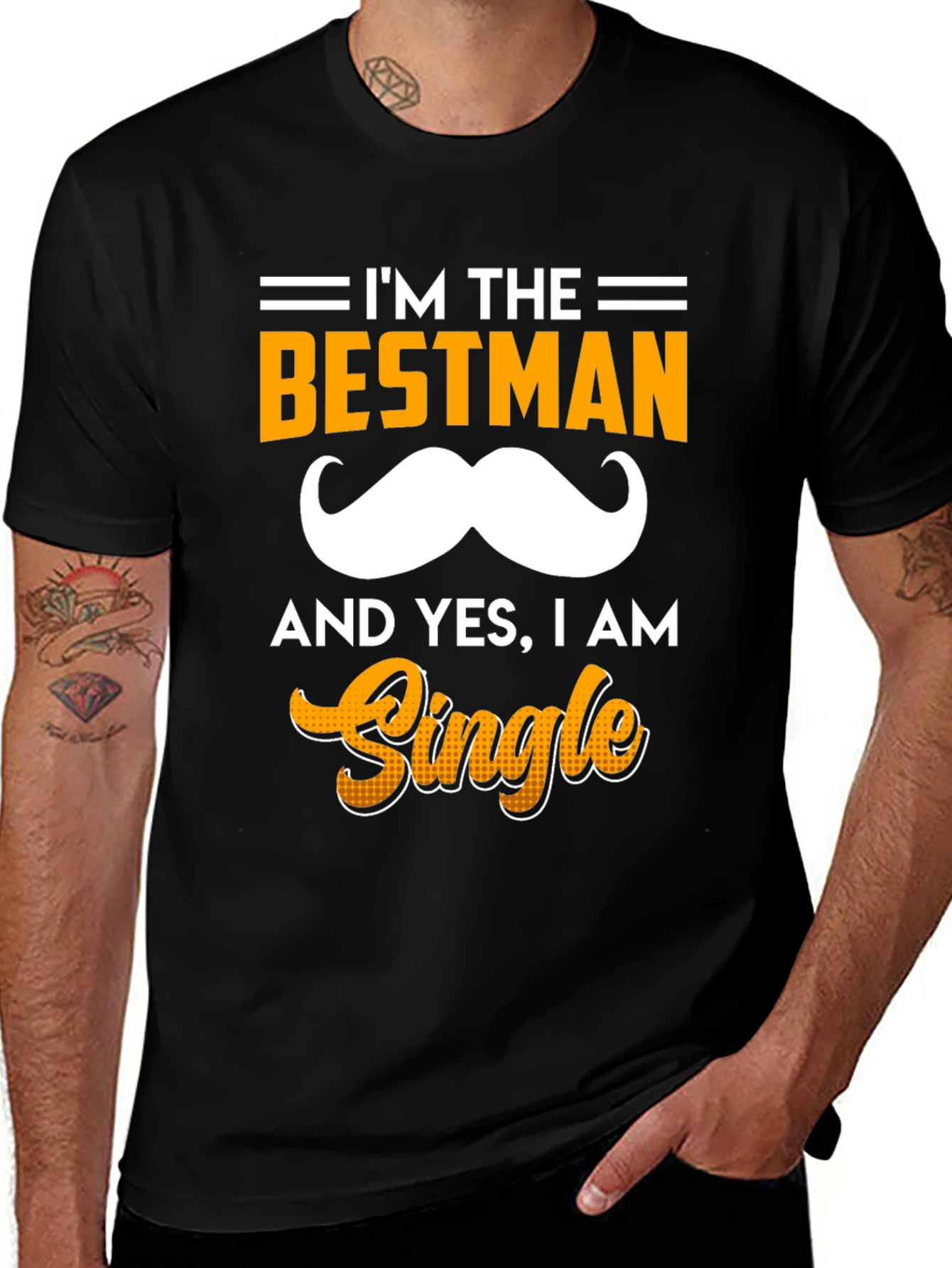 Variant 10 of I'm the Bestman T-Shirt