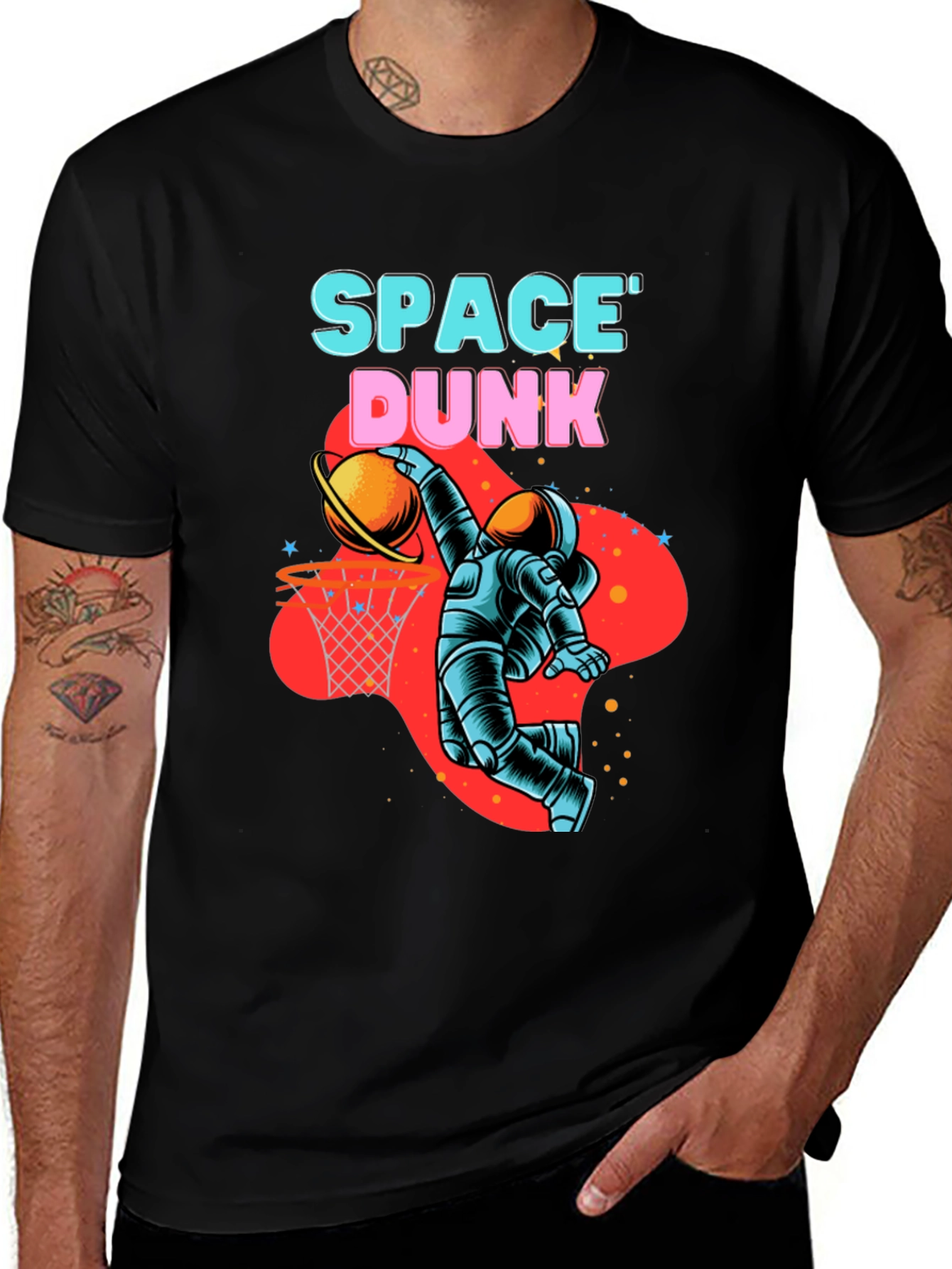 Variant 19 of Space Dunk Graphic T-Shirt