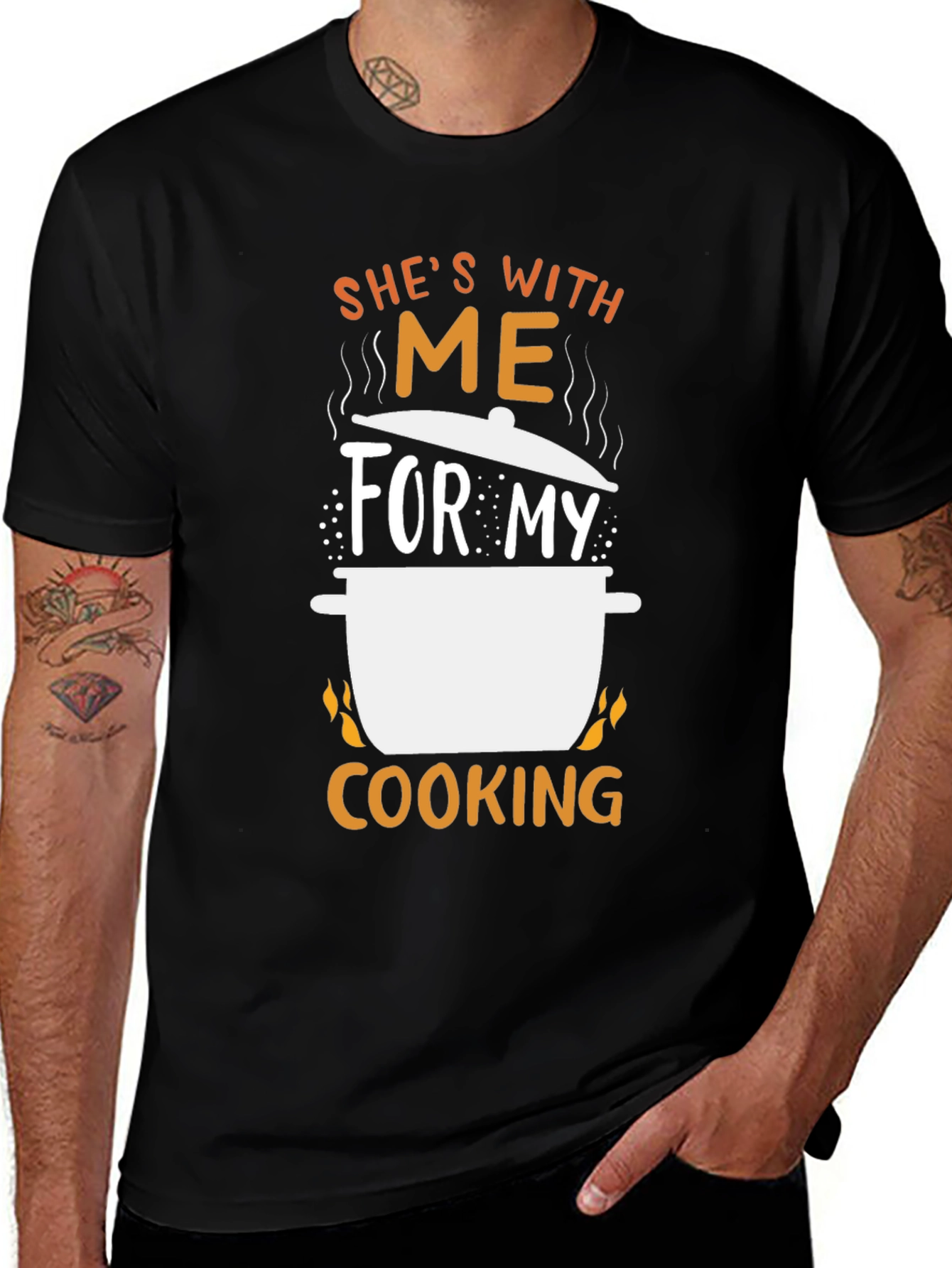 Variant 15 of She's With Me For My Cooking T-Shirt