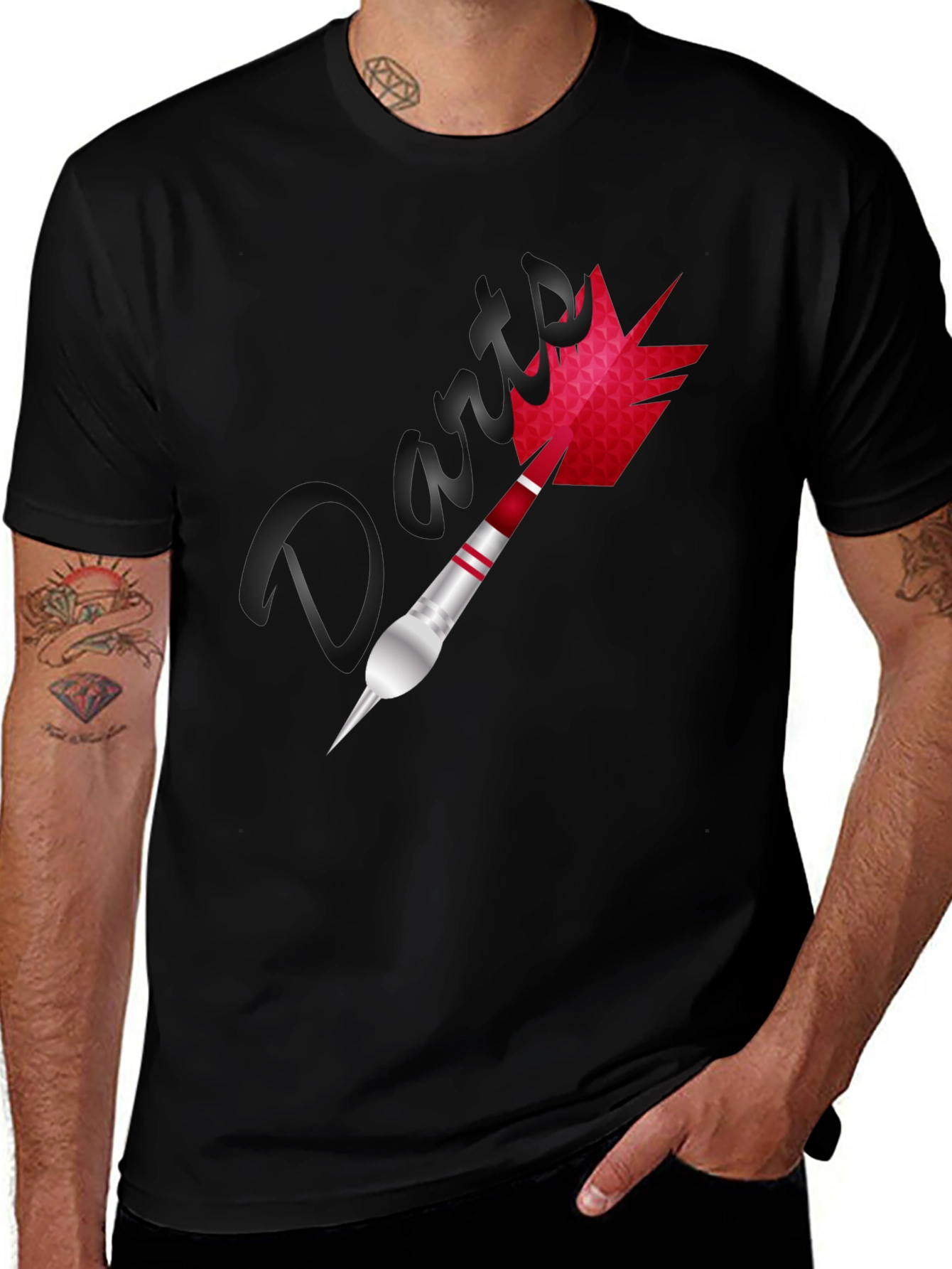 Variant 5 of Darts Graphic T-Shirt