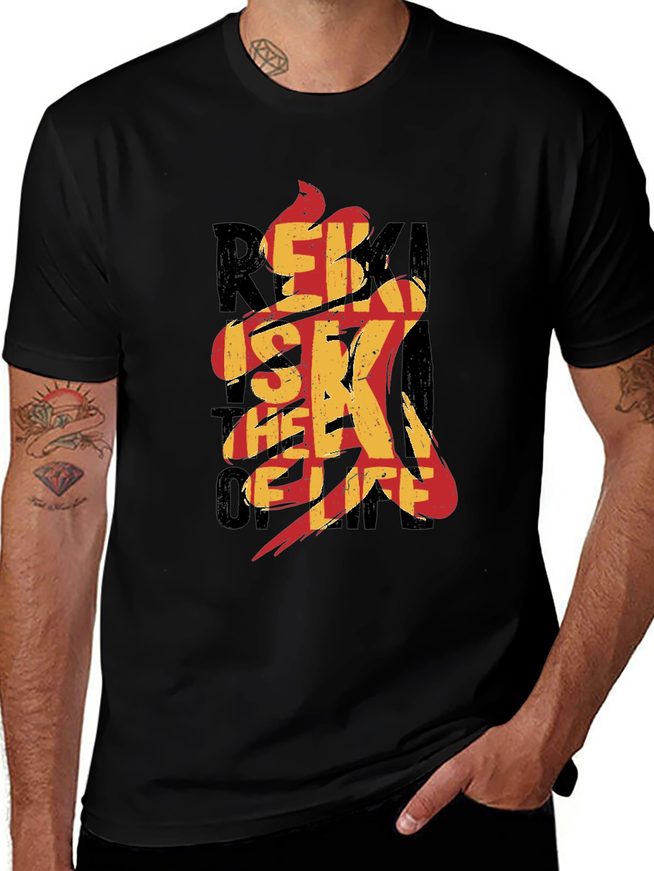 Reiki Is The Key Of Life Graphic T-Shirt