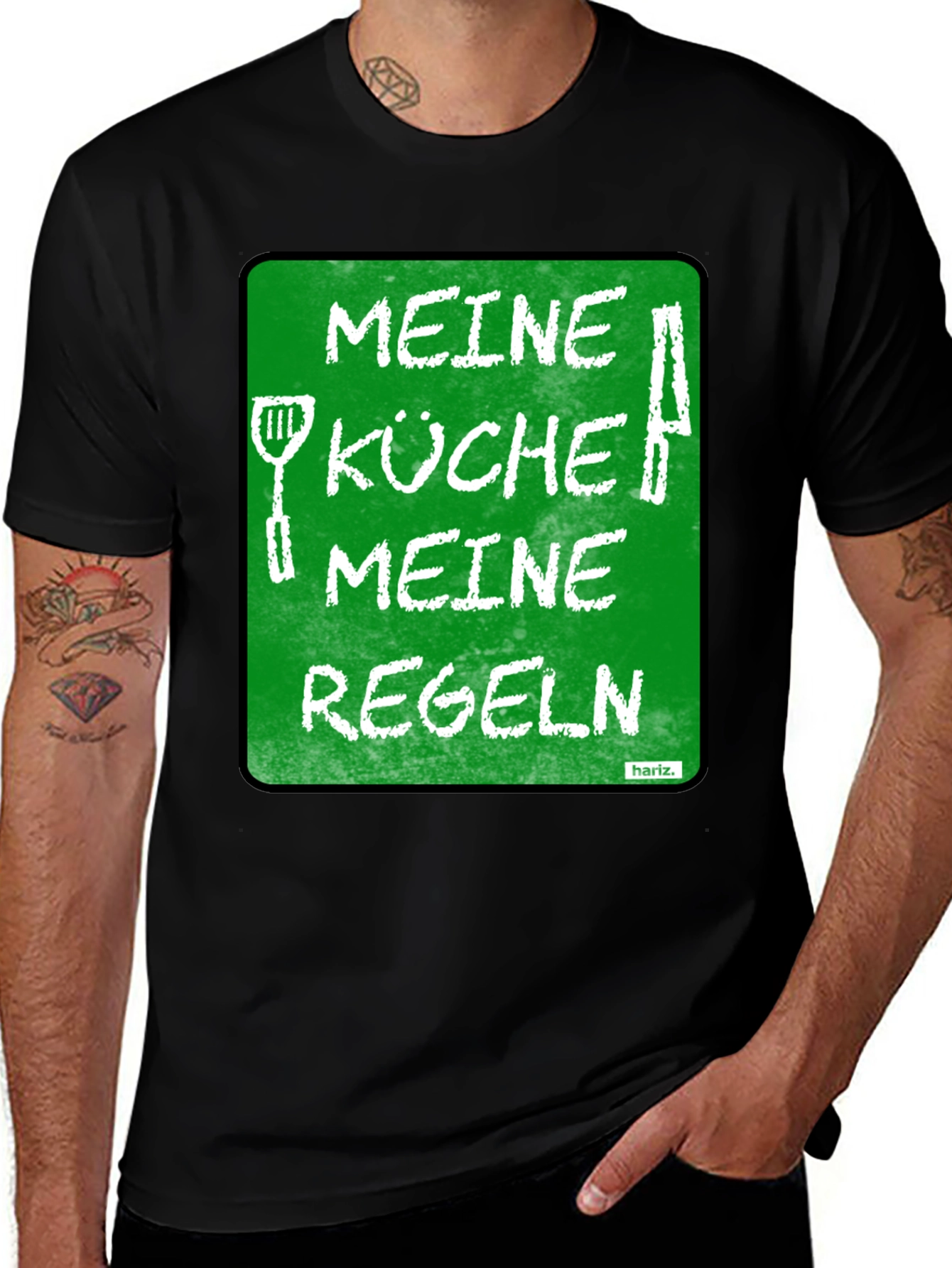 Meine Küche, Meine Regeln Black T-Shirt