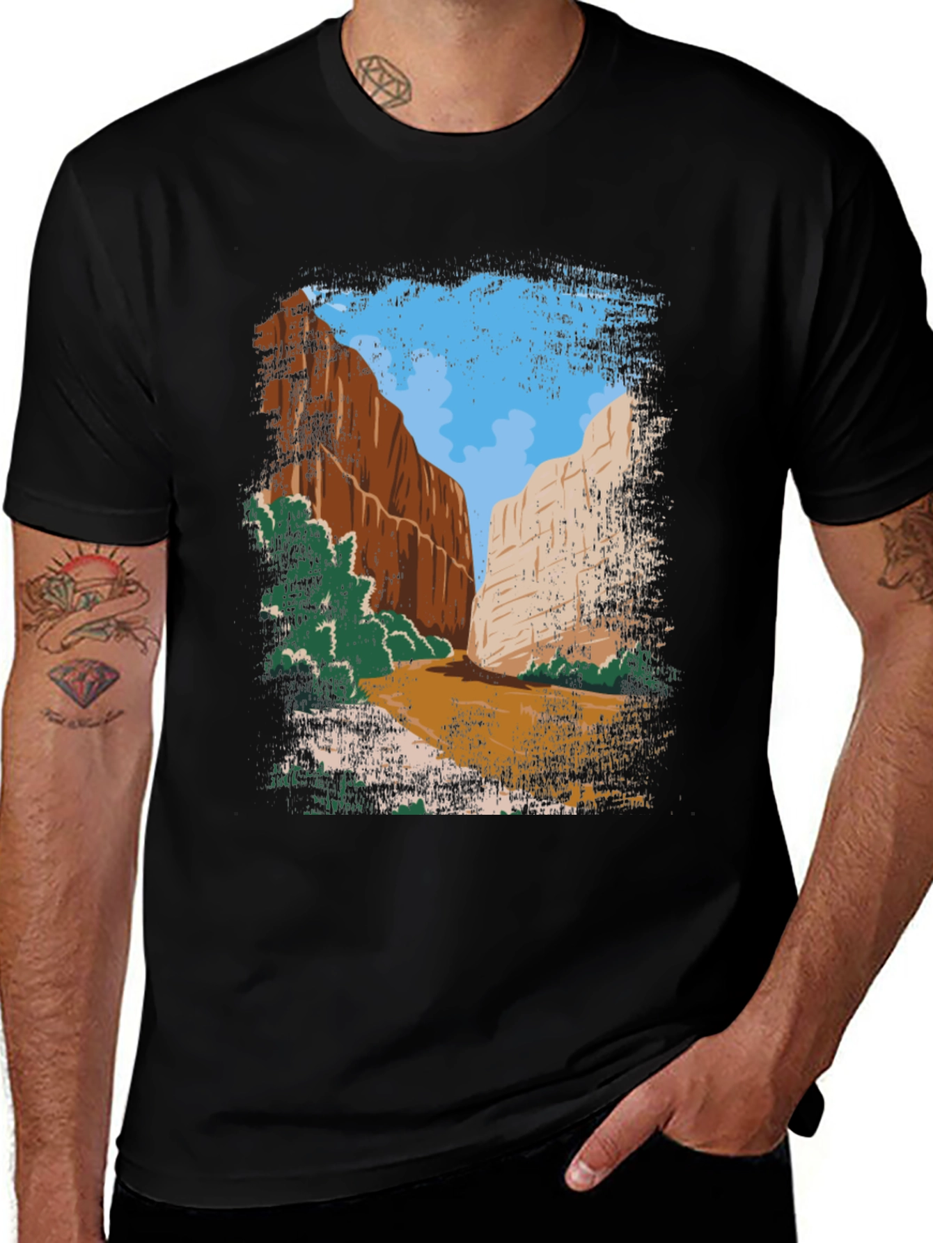 Grand Canyon Graphic T-Shirt - Nature Inspired Tee