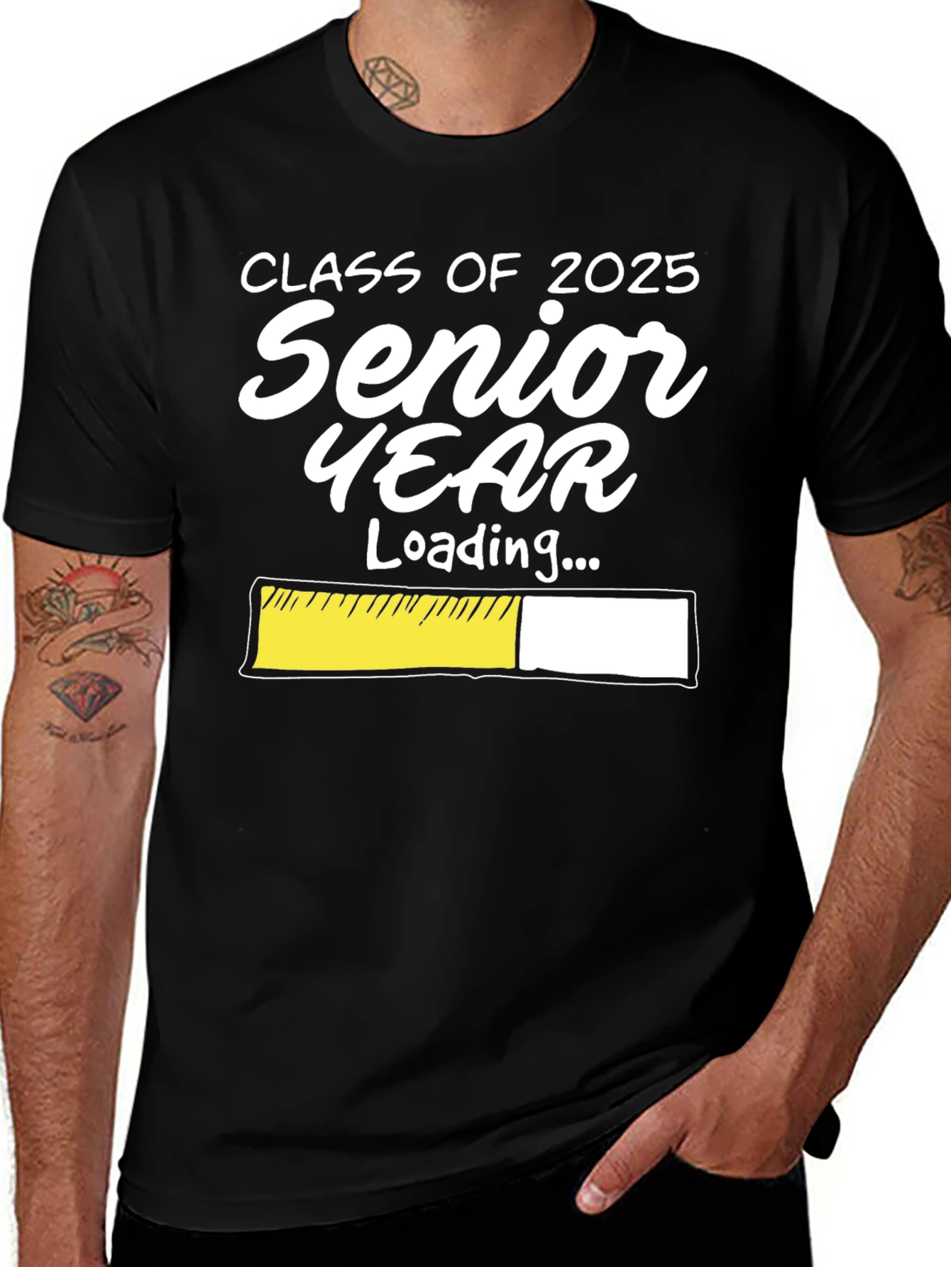 Variant 24 of Class of 2025 Senior Year Loading T-Shirt