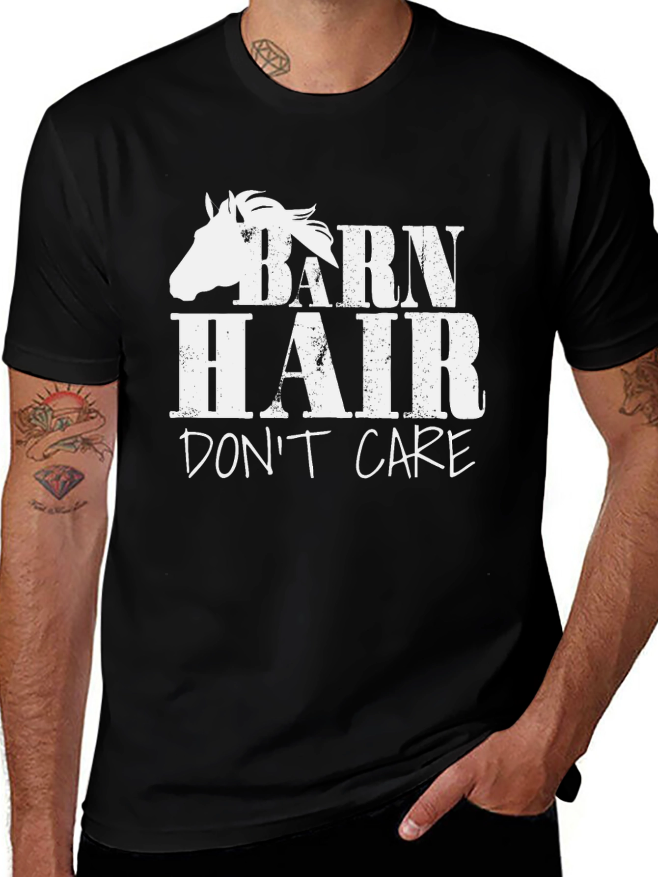 Variant 30 of Barn Hair Don't Care T-Shirt