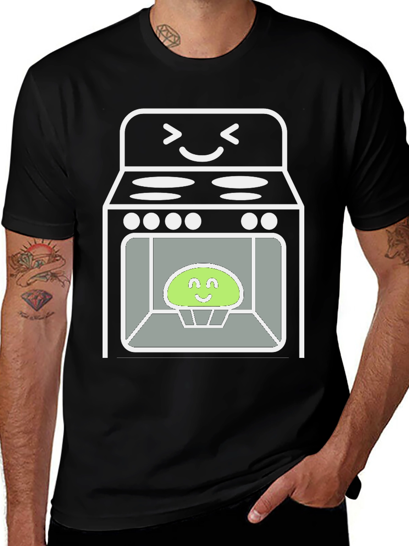 Variant 14 of Funny Oven & Muffin T-Shirt
