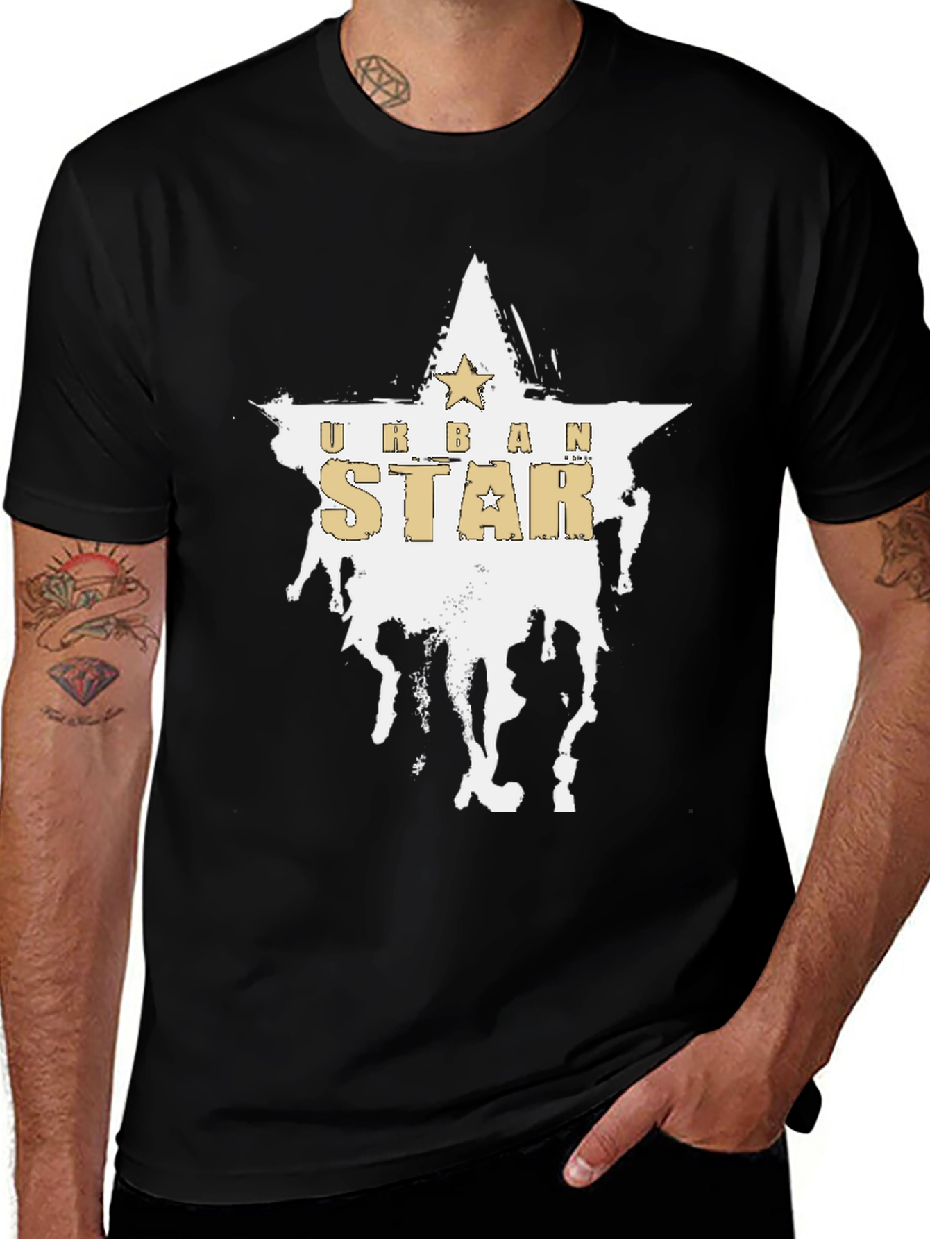 Variant 2 of Urban Star Graphic T-Shirt