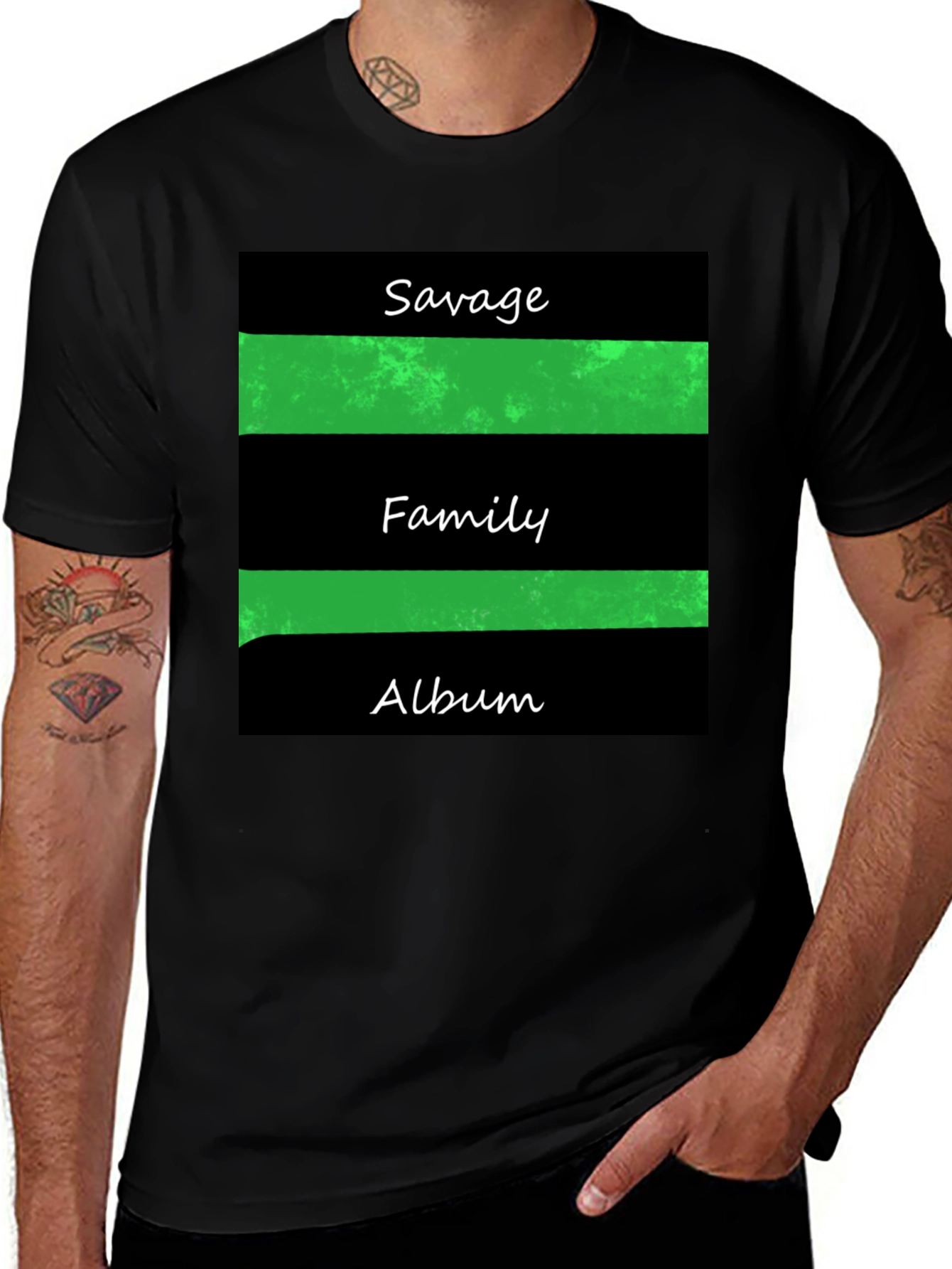 Variant 16 of Savage Family Album Graphic Tee