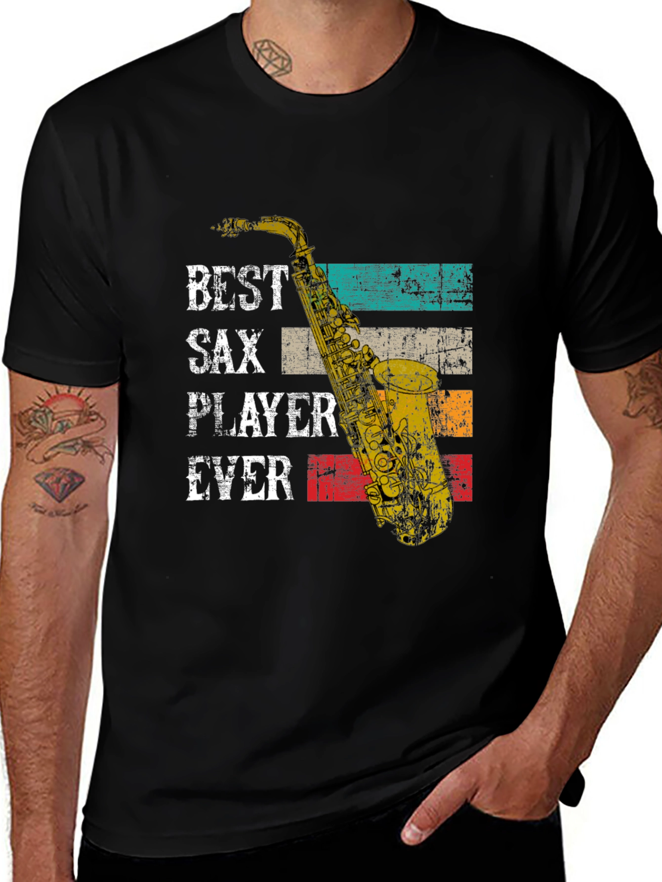 Variant 13 of Best Sax Player Ever Graphic T-Shirt