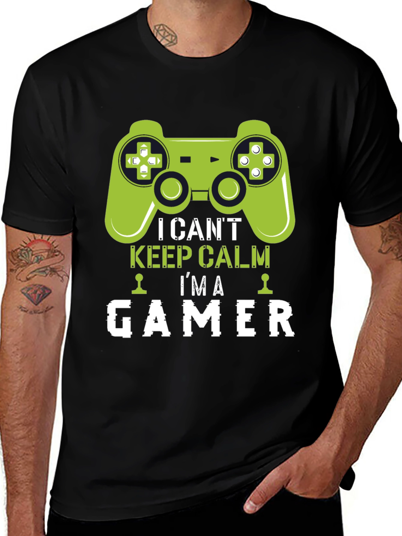 Variant 24 of I Can't Keep Calm I'm A Gamer T-Shirt