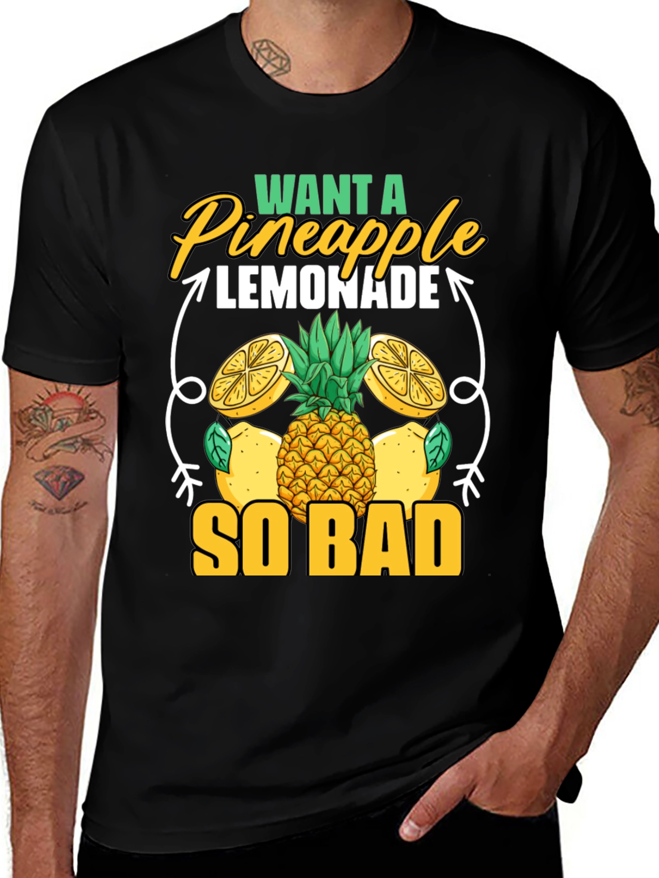 Variant 16 of Want A Pineapple Lemonade T-Shirt