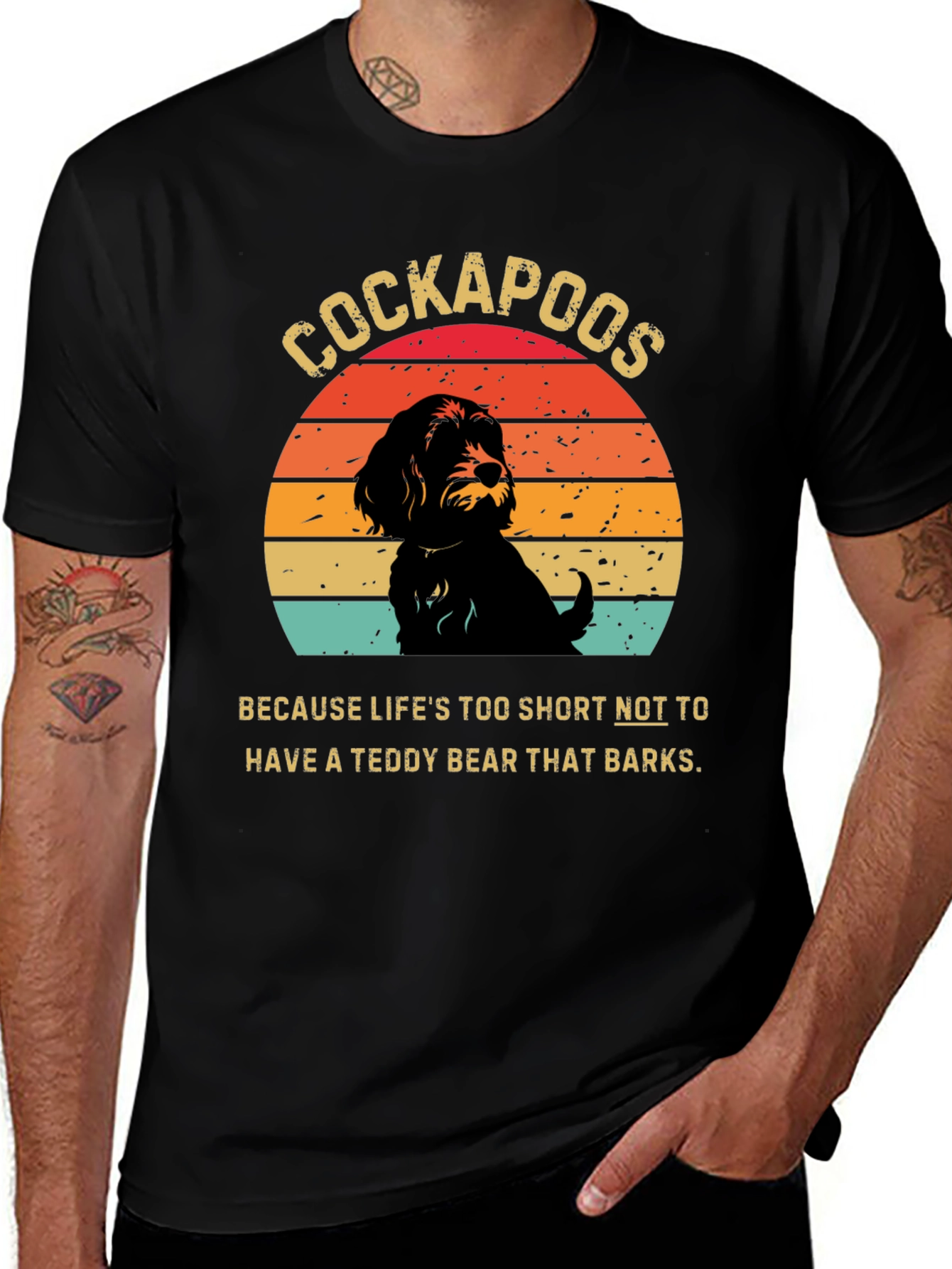 Variant 3 of Cockapoo Teddy Bear T-Shirt