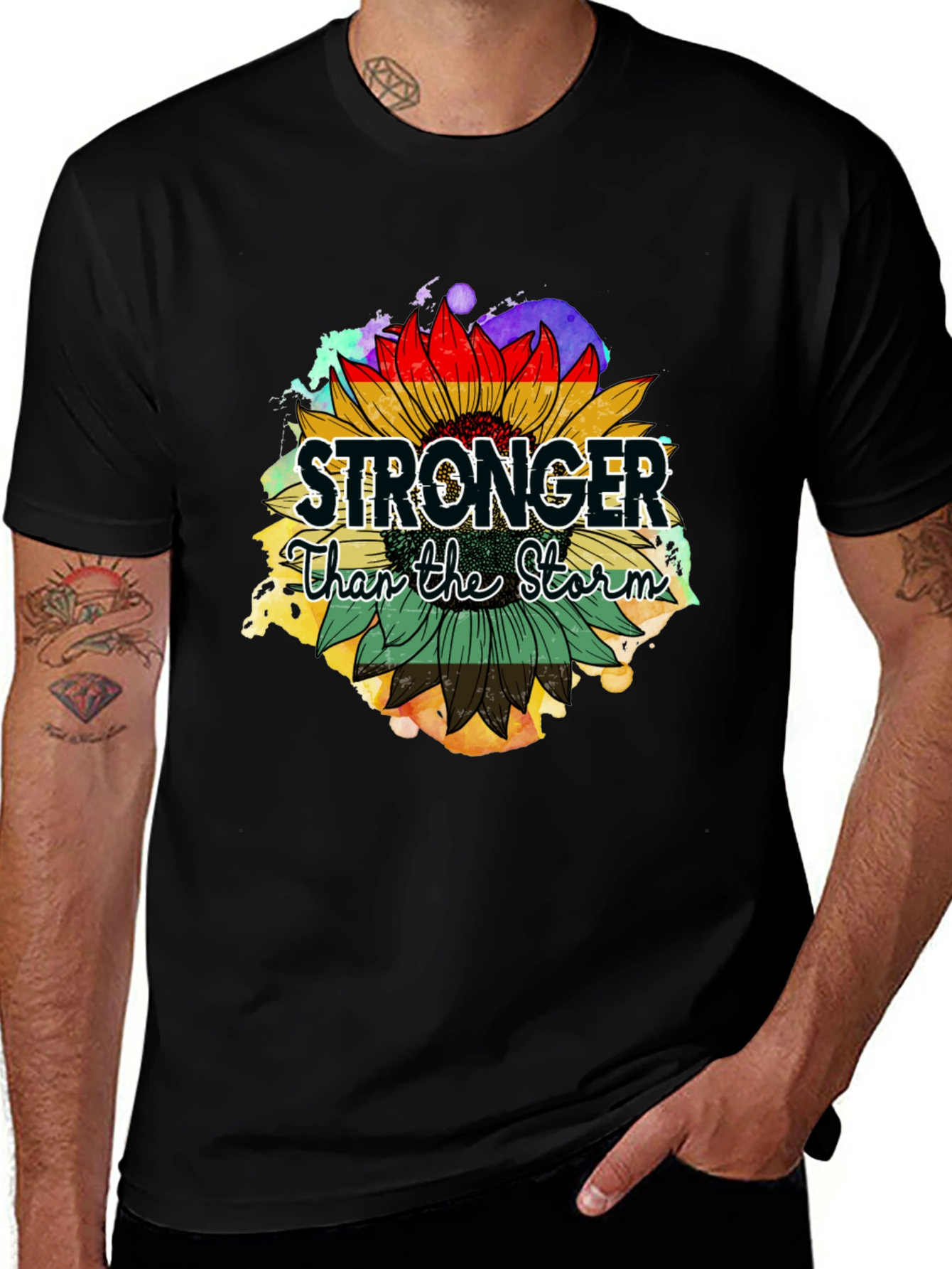 Variant 14 of Stronger Than The Storm Graphic Tee