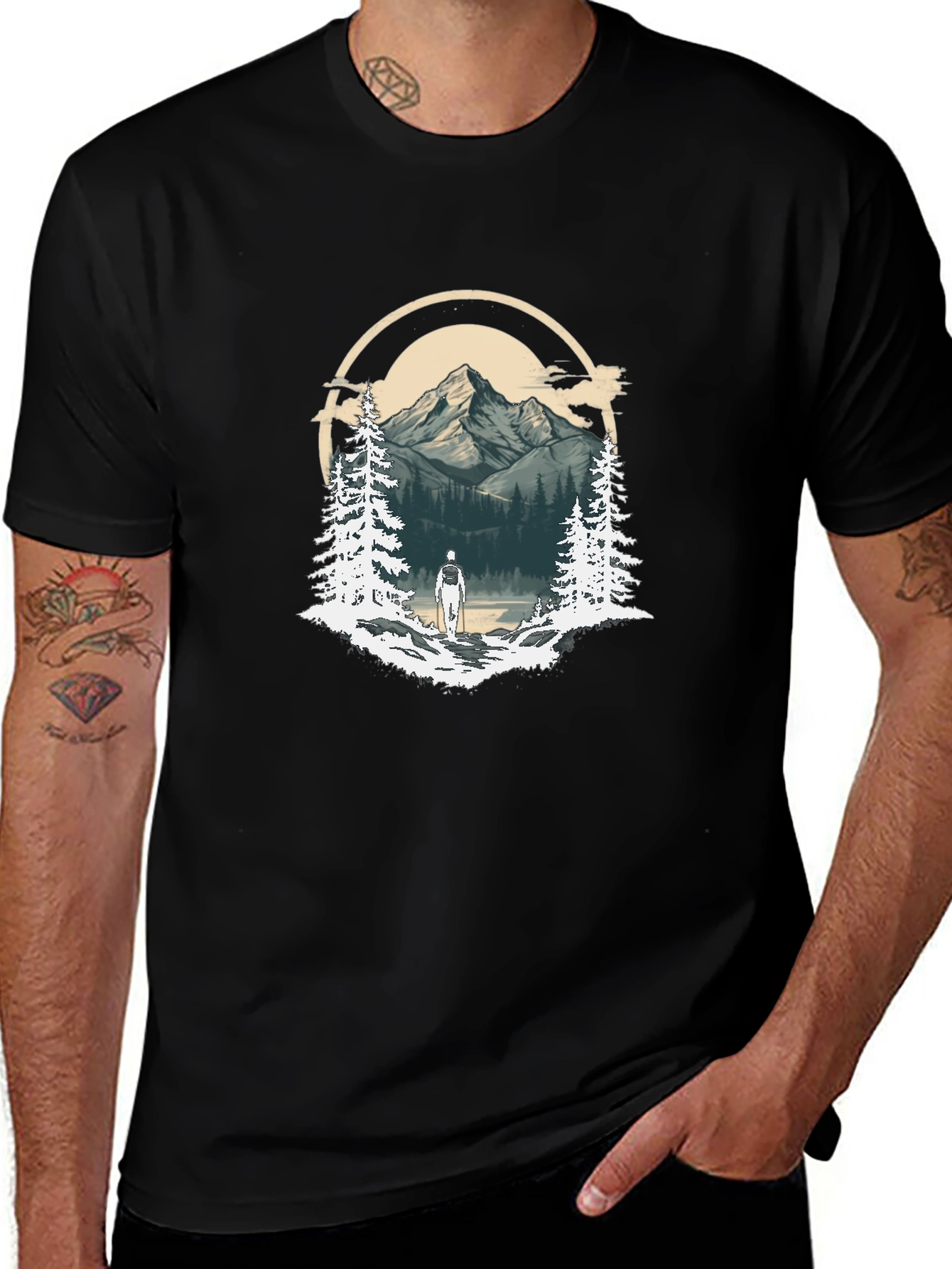 Variant 22 of Mountain Adventure Graphic T-Shirt
