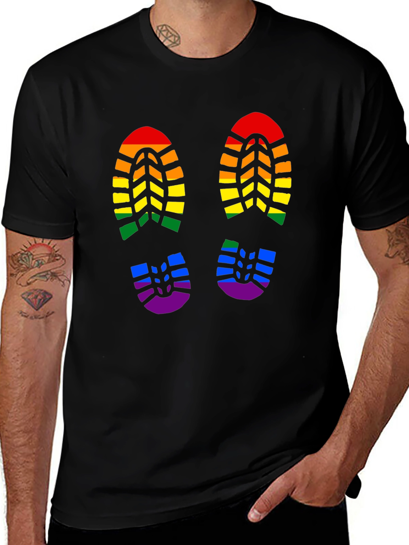 Pride Footprint T-Shirt