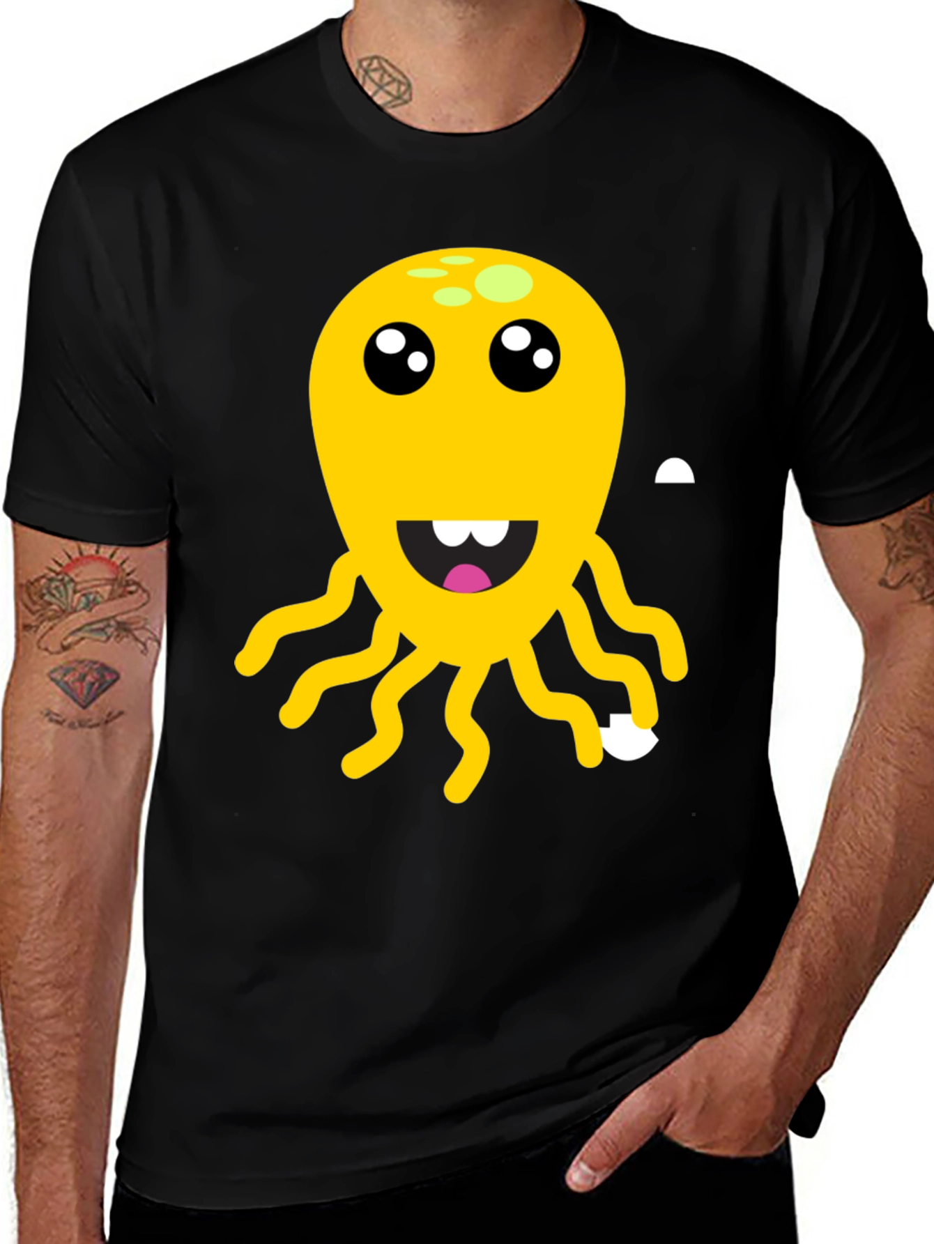 Variant 22 of Cute Octopus Graphic T-Shirt