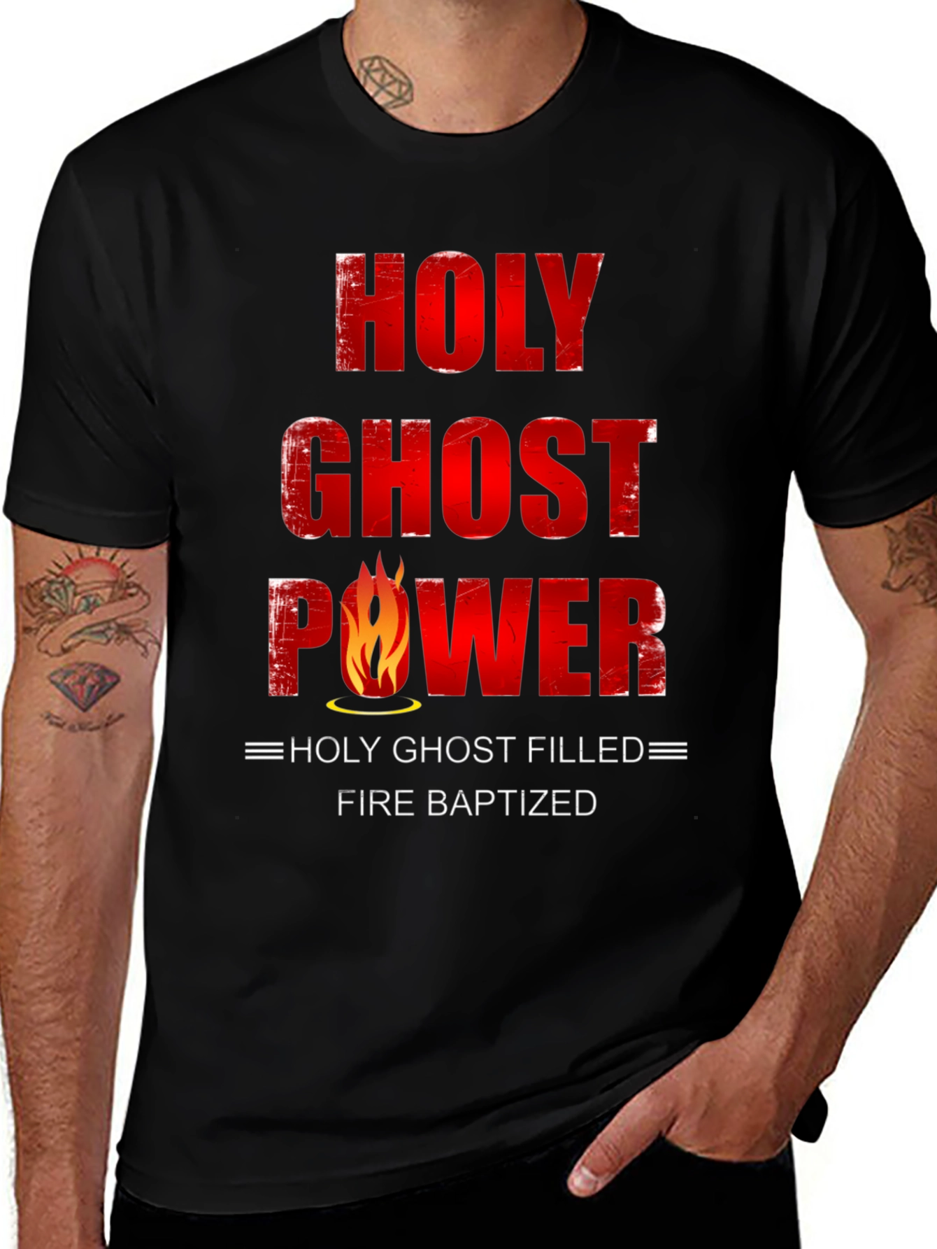 Holy Ghost Power Graphic T-Shirt