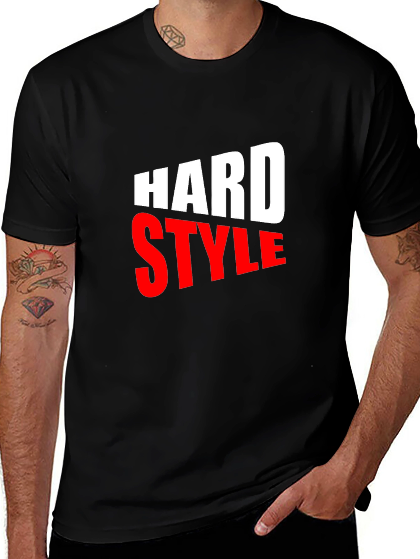 Variant 17 of Hard Style Graphic Print T-Shirt