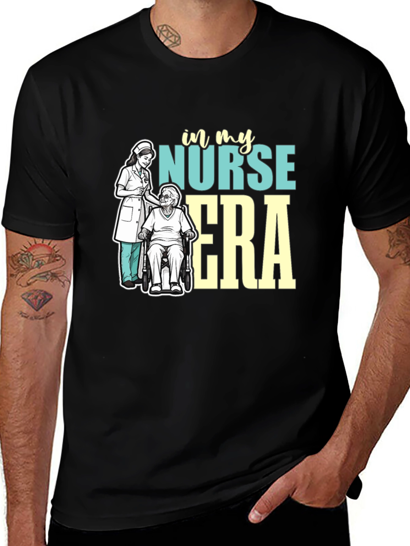Variant 17 of In My Nurse Era Graphic T-Shirt