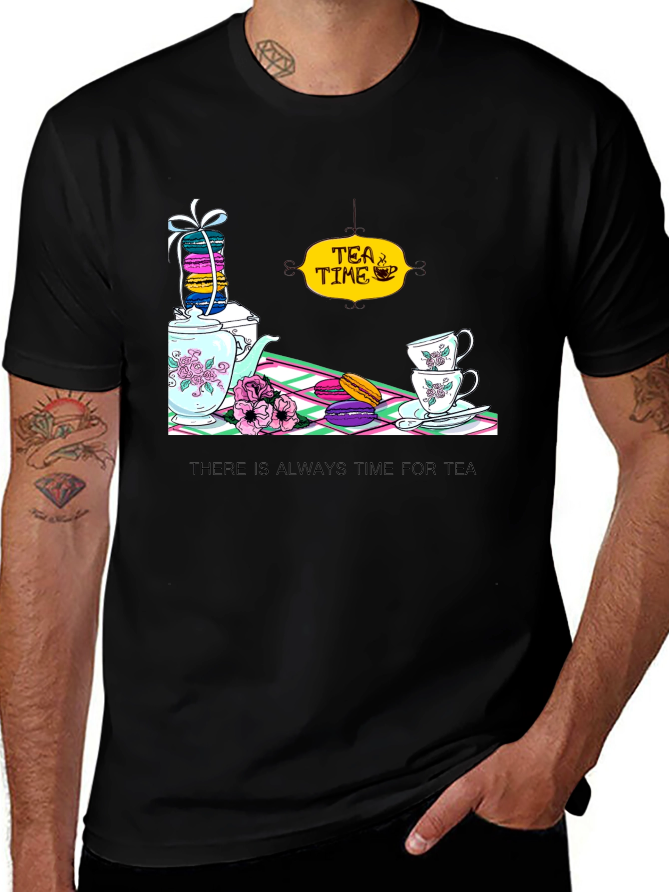 Variant 28 of Tea Time Graphic Tee